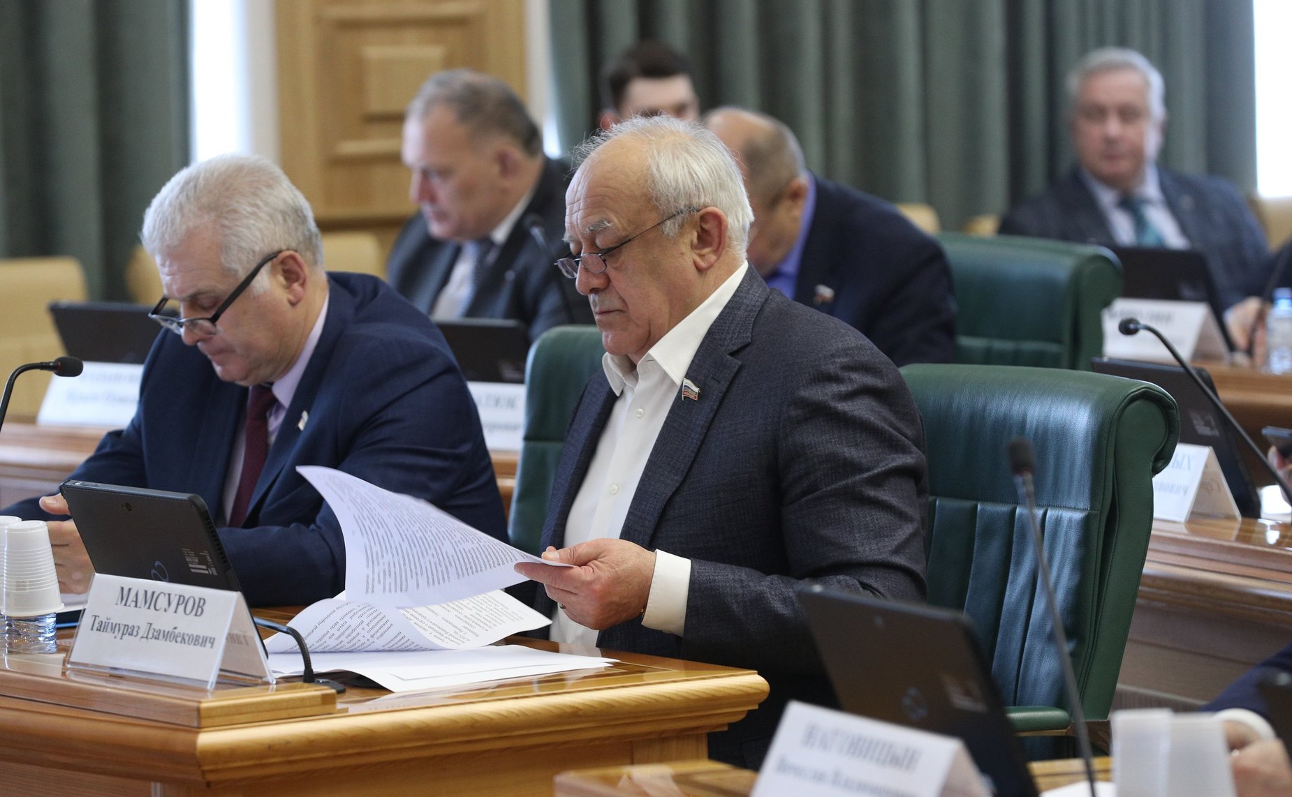 Совместное Заседание Комитета СФ по конституционному законодательству и государственному строительству и Комитета СФ по обороне и безопасности