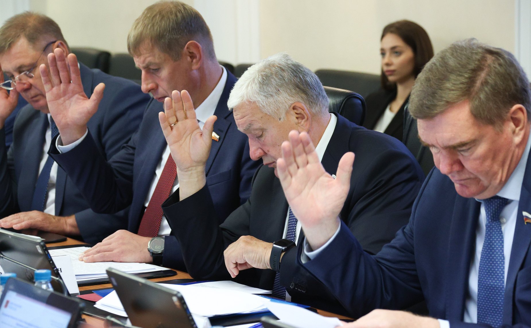 Заседание Комитета Совета Федерации по Регламенту и организации парламентской деятельности