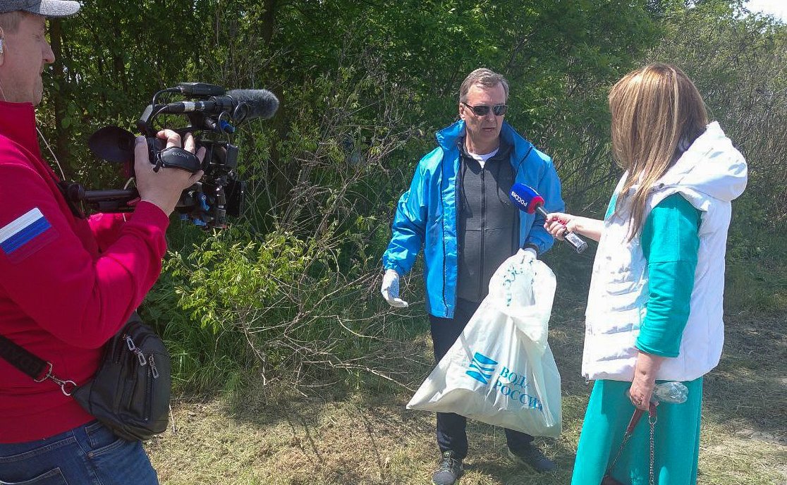 Первый заместитель Председателя СФ Андрей Яцкин принял участие во Всероссийской экологической акции «Вода России»