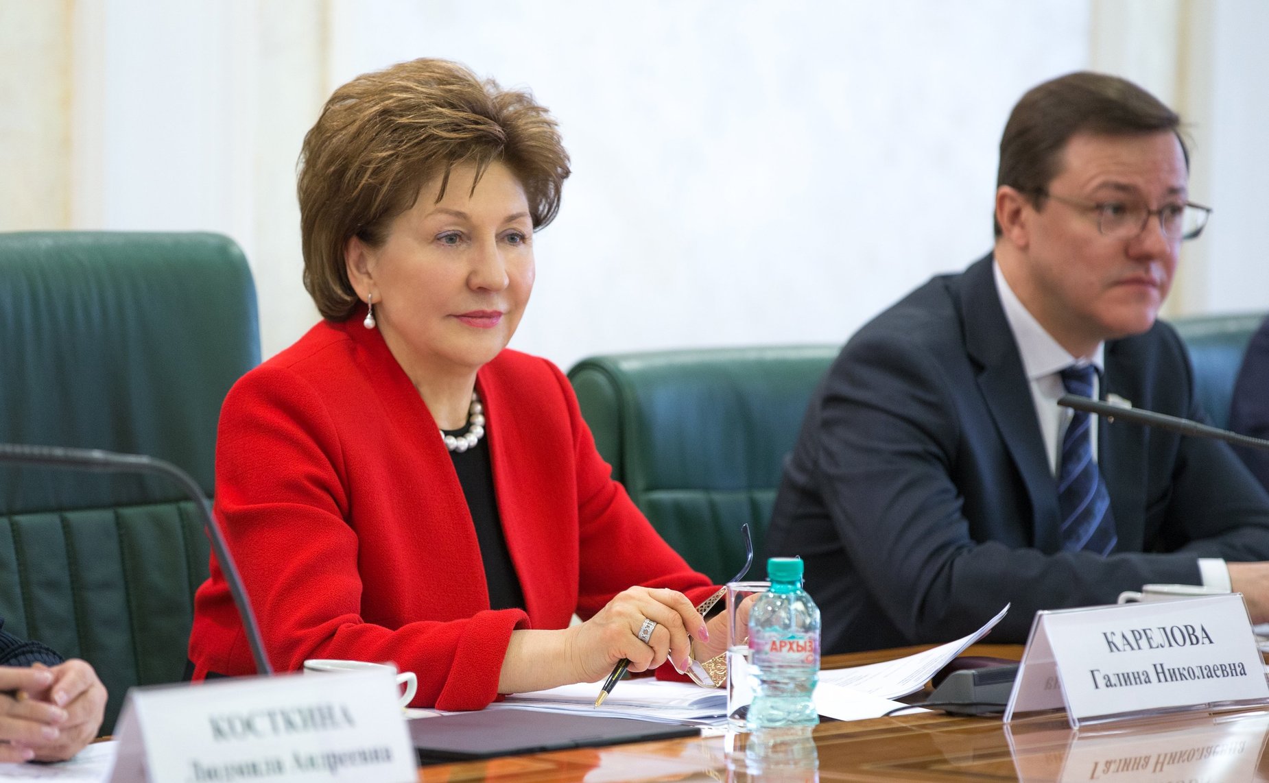 Г. Карелова на заседании Совета социальных инноваций субъектов Российской Федерации при верхней палате парламента