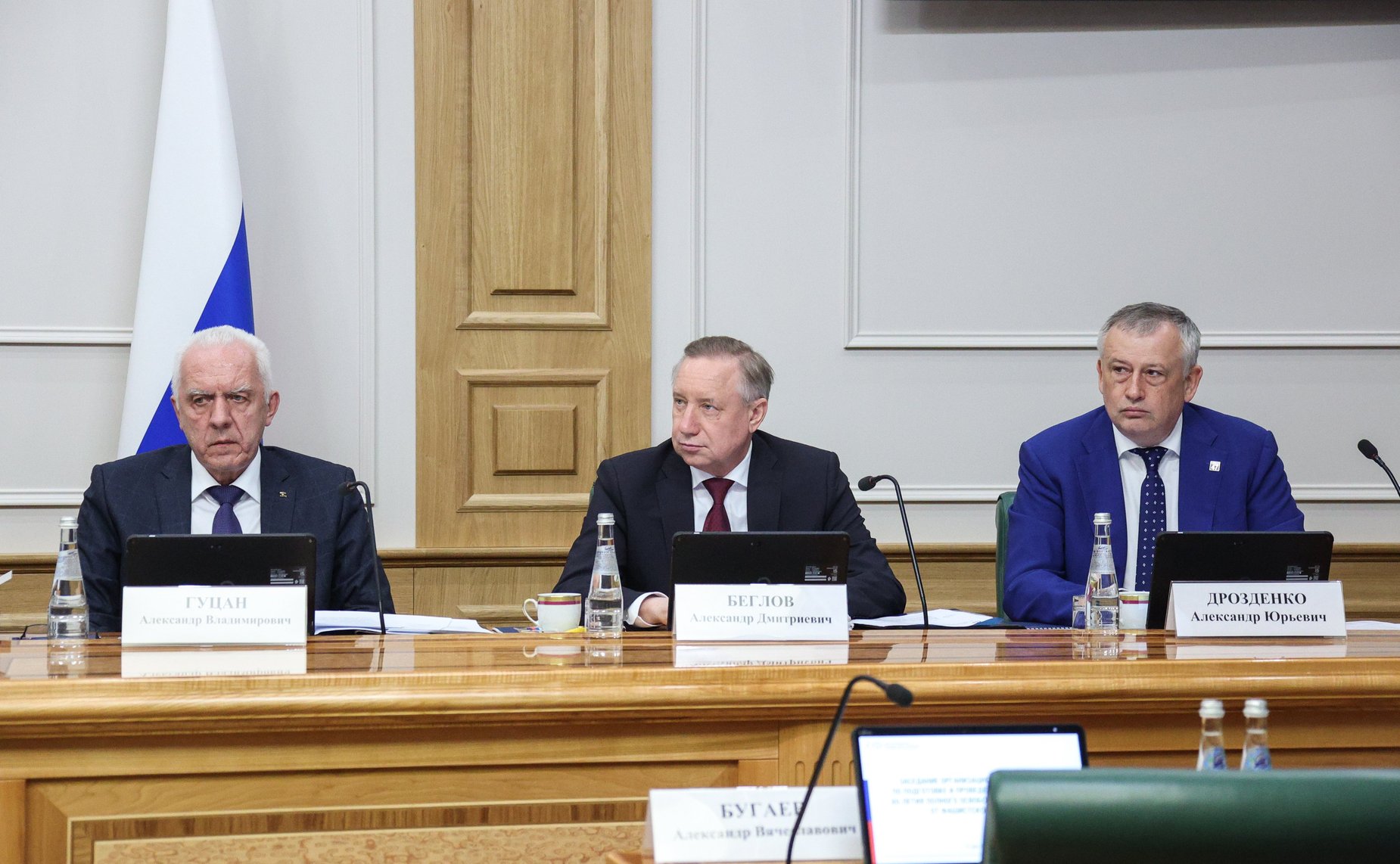 Заседание Организационного комитета по подготовке и проведению празднования 80-летия полного освобождения Ленинграда от фашистской блокады