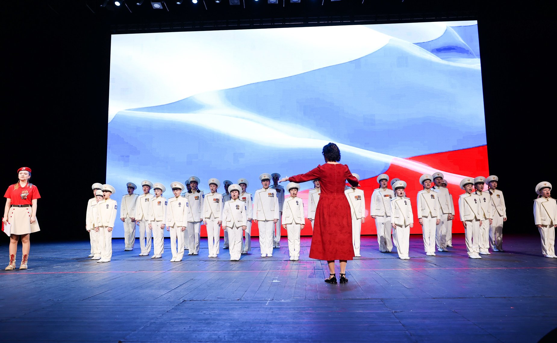 Участие заместителя Председателя Совета Федерации Инны Святенко в IV Ежегодной всероссийской просветительской акции «Военно-патриотический диктант — 2025»