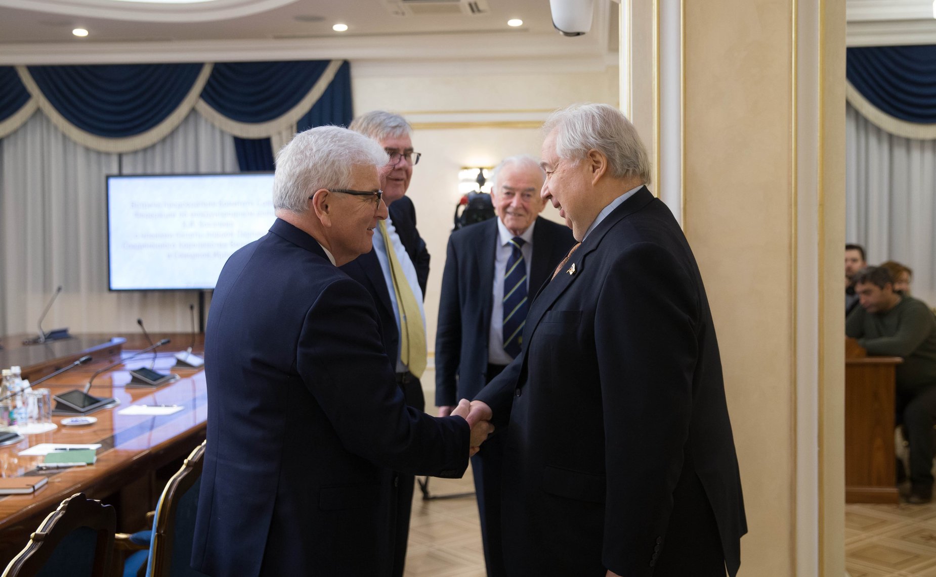 Встреча с членами палаты лордов парламента Соединенного Королевства Великобритании и Северной Ирландии