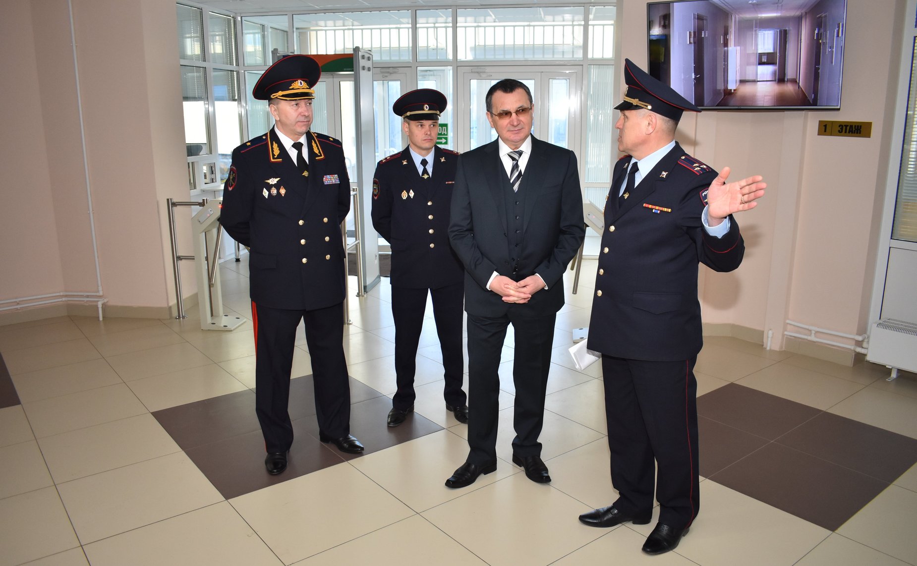 Н. Федоров посетил МВД по Чувашской Республике