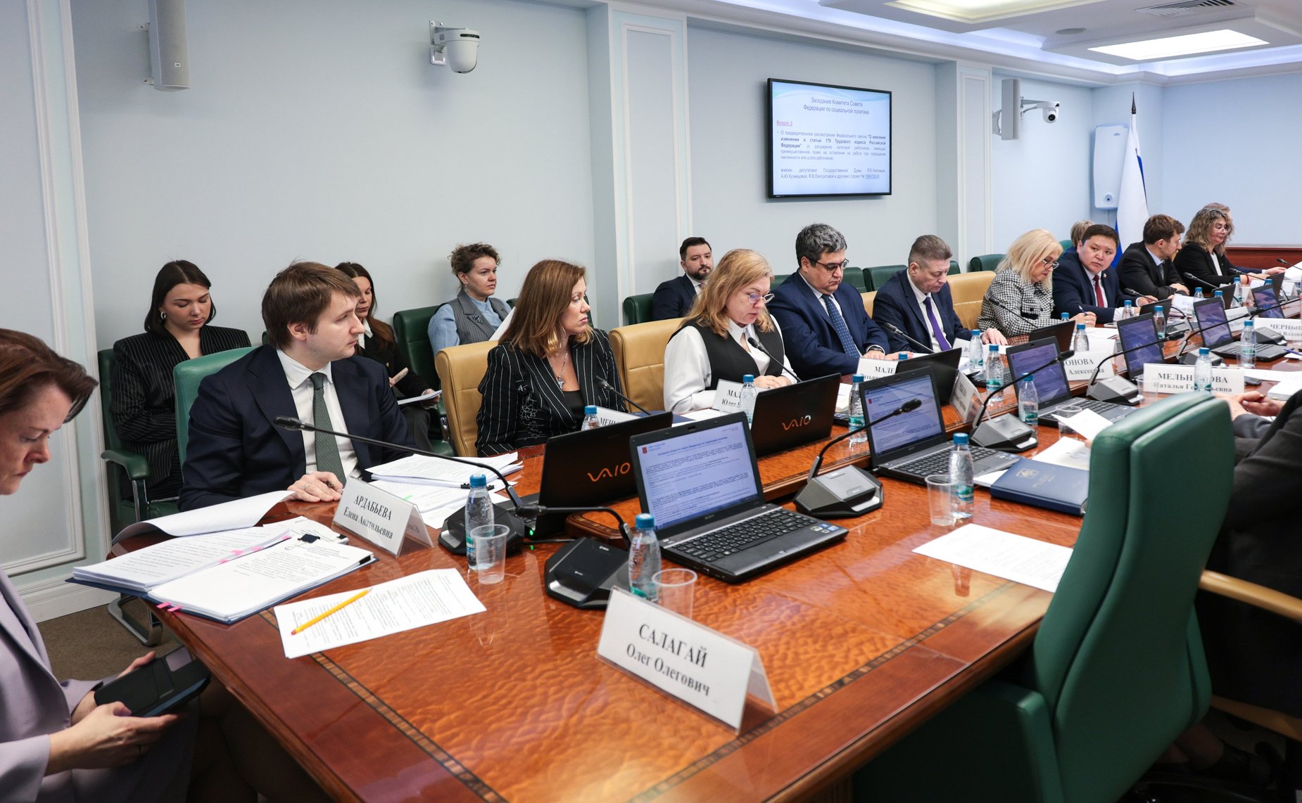Заседание Комитета Совета Федерации по социальной политике