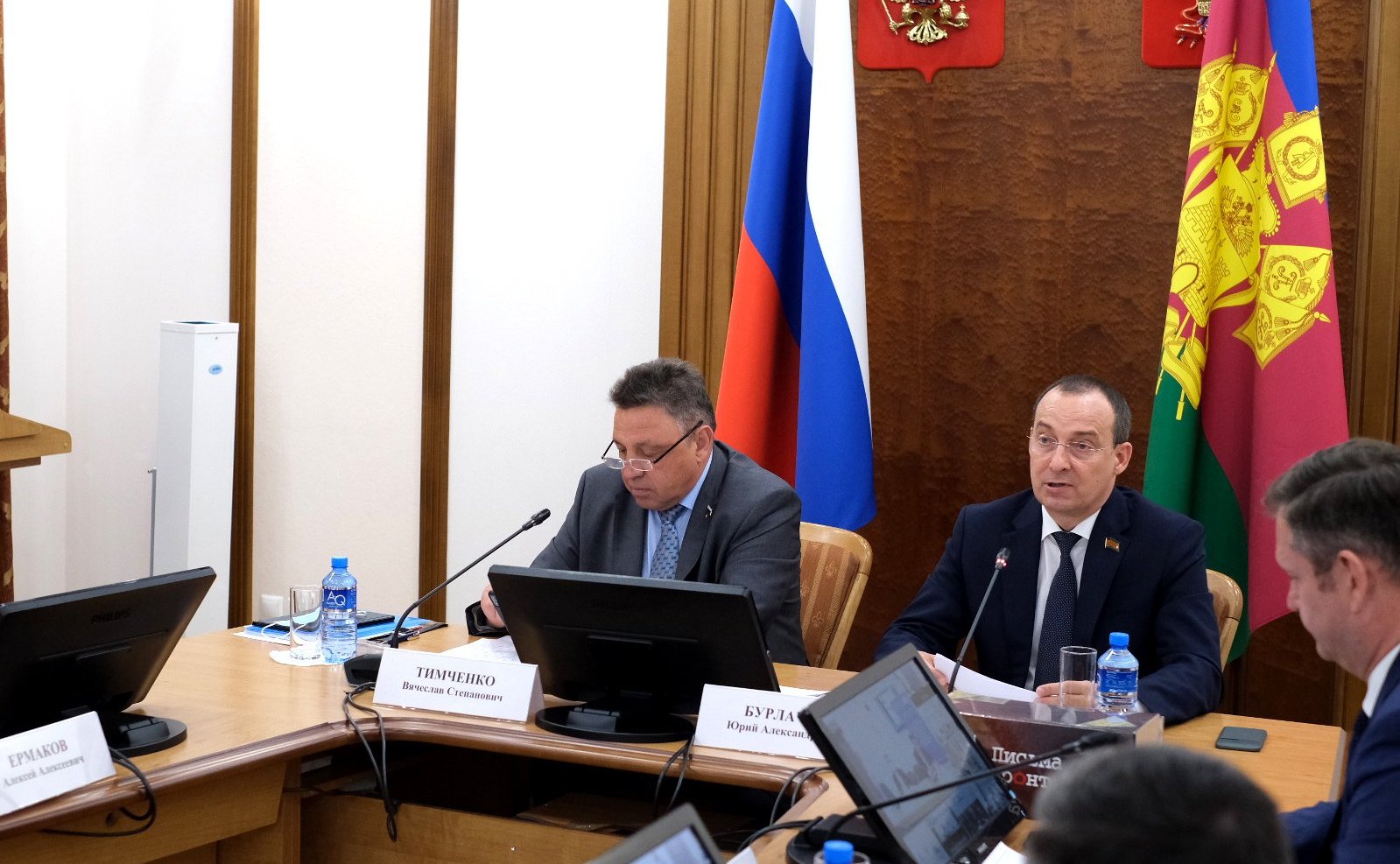 Вячеслав Тимченко и Юрий Бурлачко