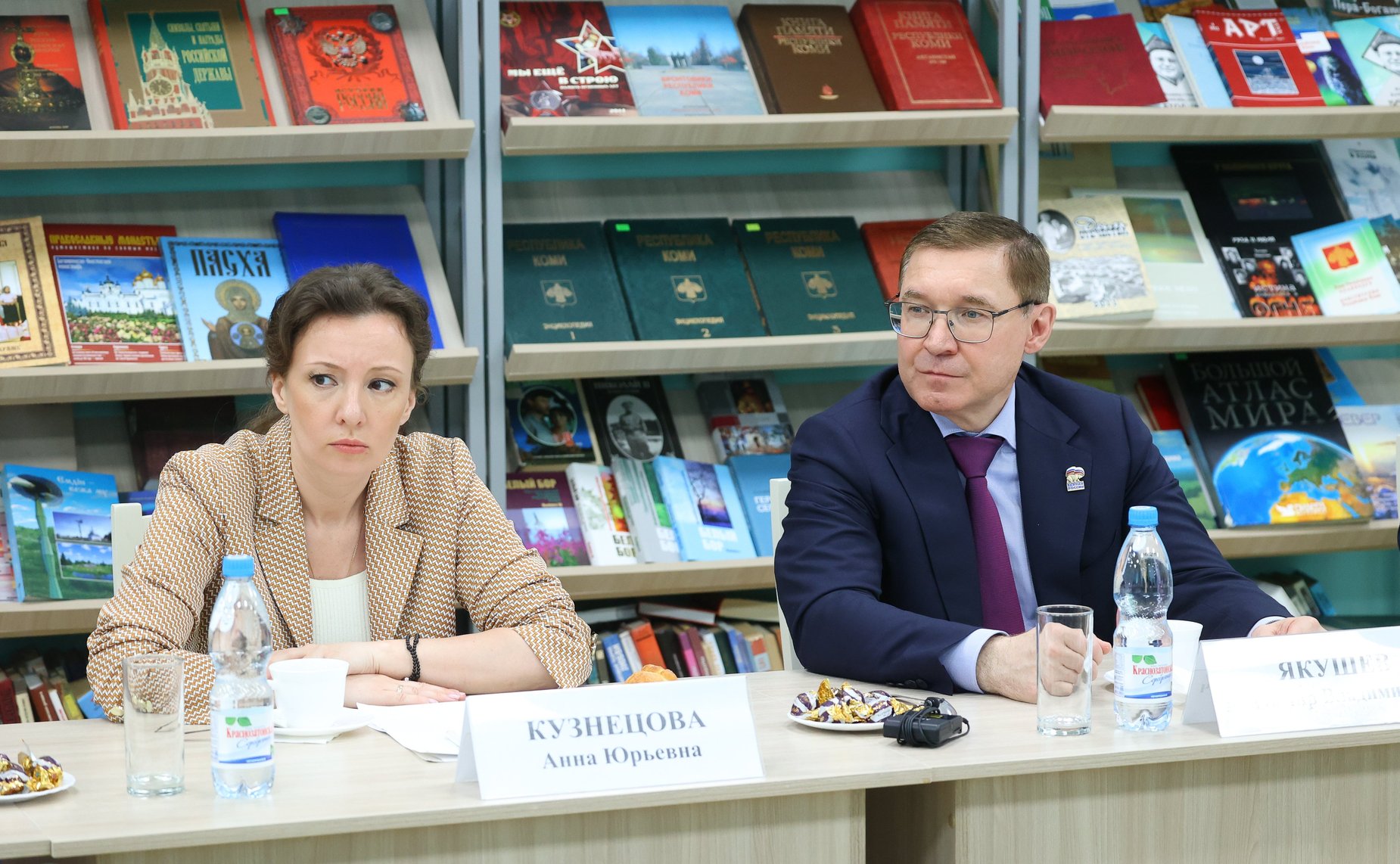 Владимир Якушев в ходе рабочей поездки в Республику Коми встретился с коллективом Республиканского Тентюковского дома-интерната для престарелых и инвалидов