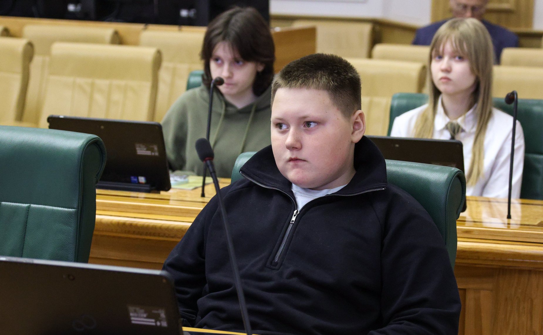 Встреча сенаторов РФ с детьми участников специальной военной операции