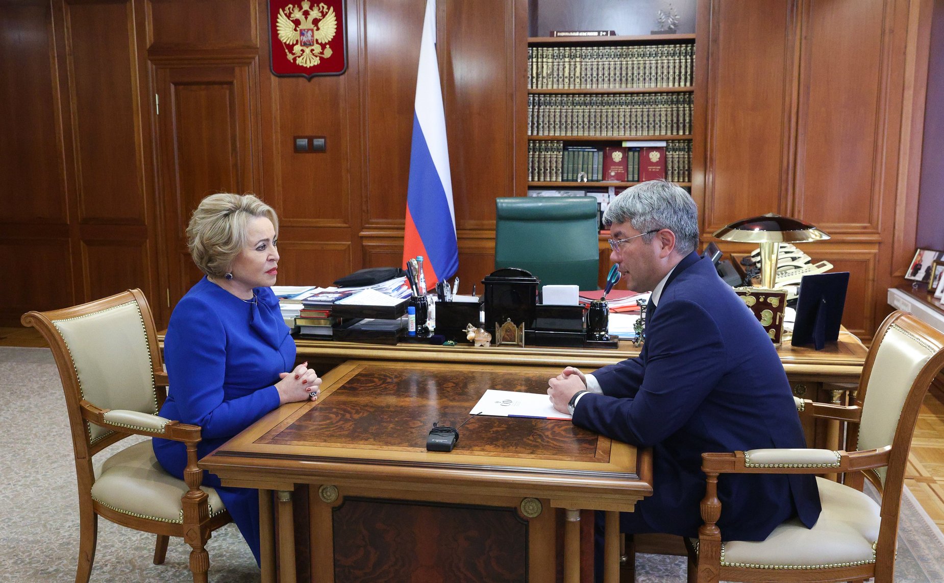 Встреча Председателя Совета Федерации Валентины Матвиенко с руководством Бурятии