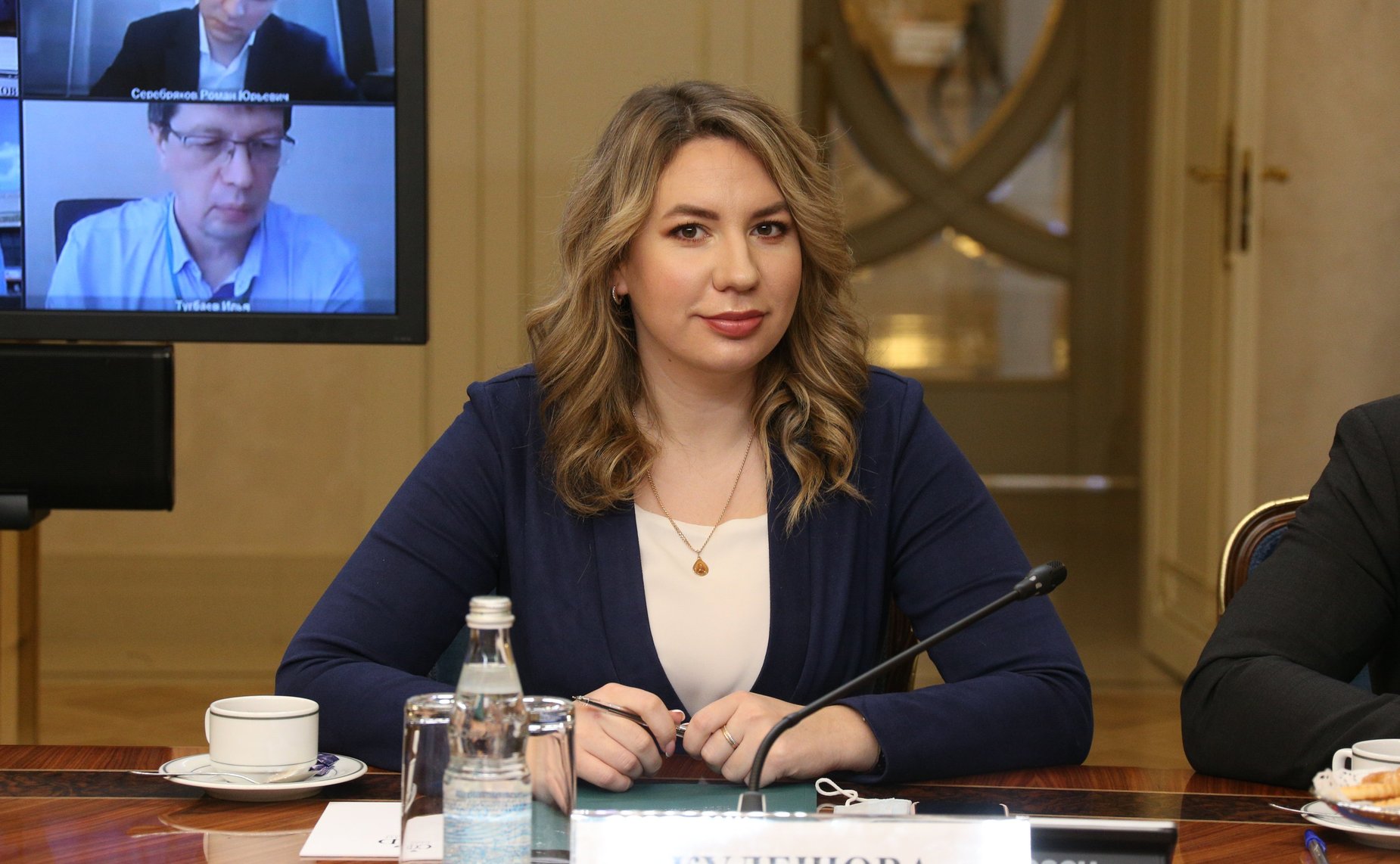 Встреча заместителя Председателя СФ Константина Косачева с членами Палаты молодых законодателей при СФ