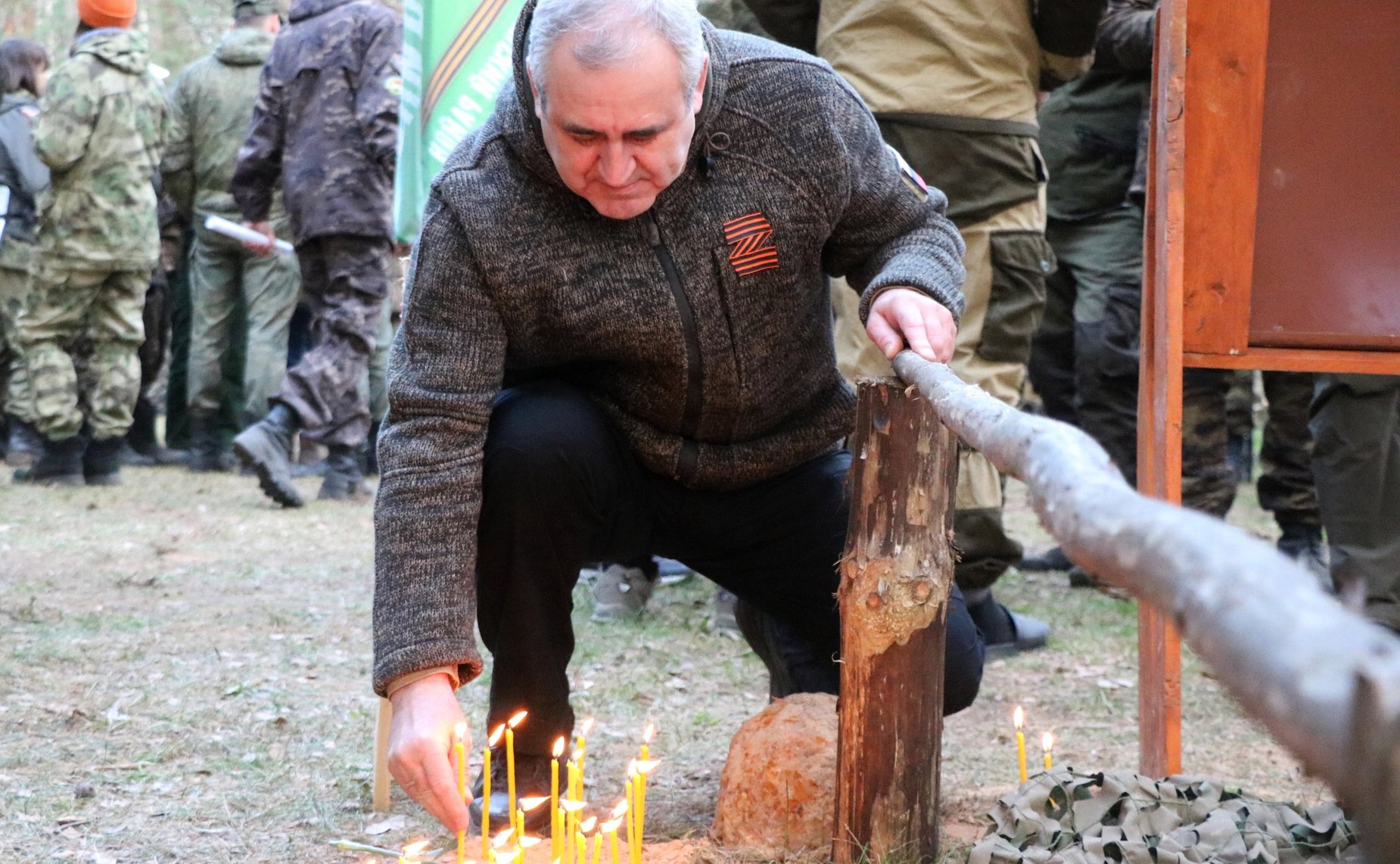 Нина Куликовских приняла участие в работе Межрегиональной Вахты Памяти по розыску на местах сражений и захоронению останков погибших воинов Великой Отечественной войны