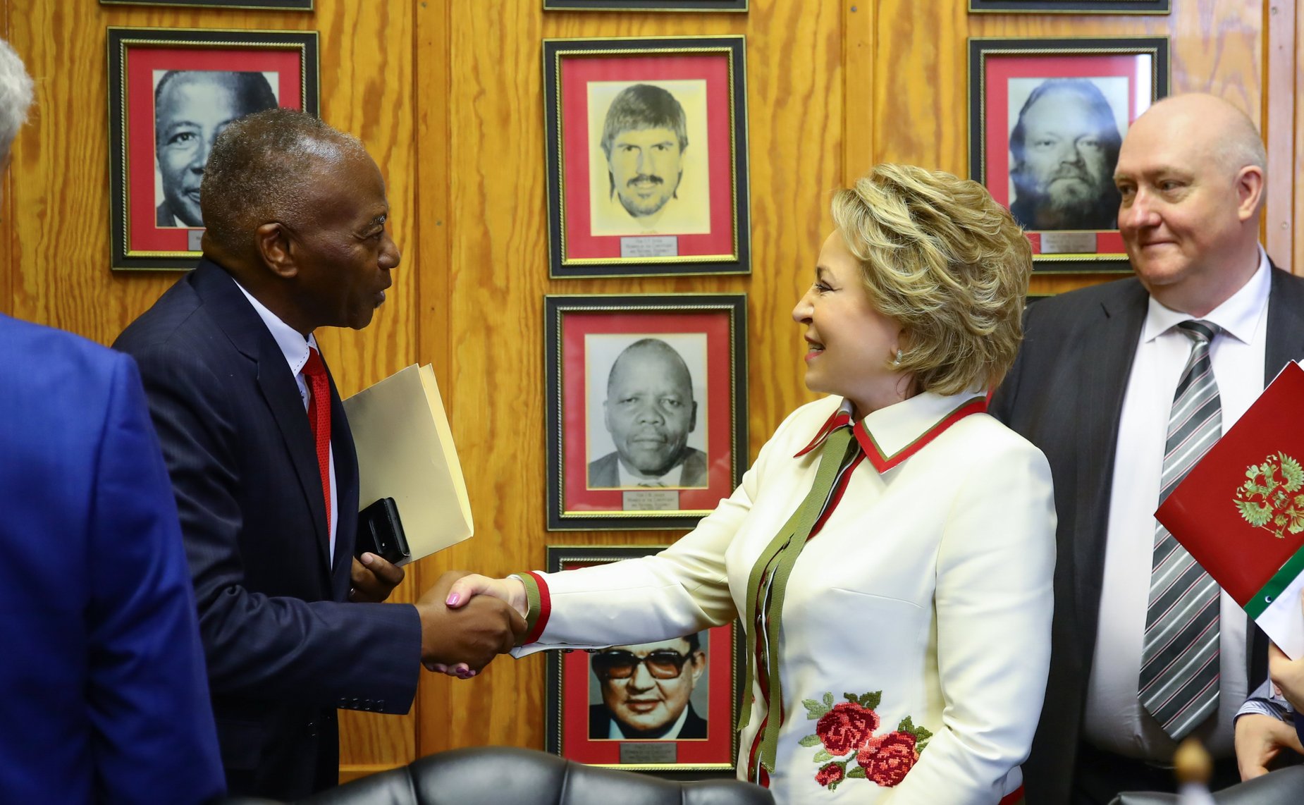 Встреча с Председателем Национального Собрания Республики Намибии Питером Качавиви