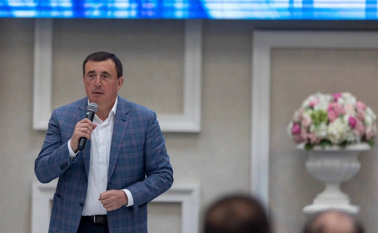 Андрей Хапочкин принял участие в торжественном мероприятии, посвященном Дню работников строительной отрасли