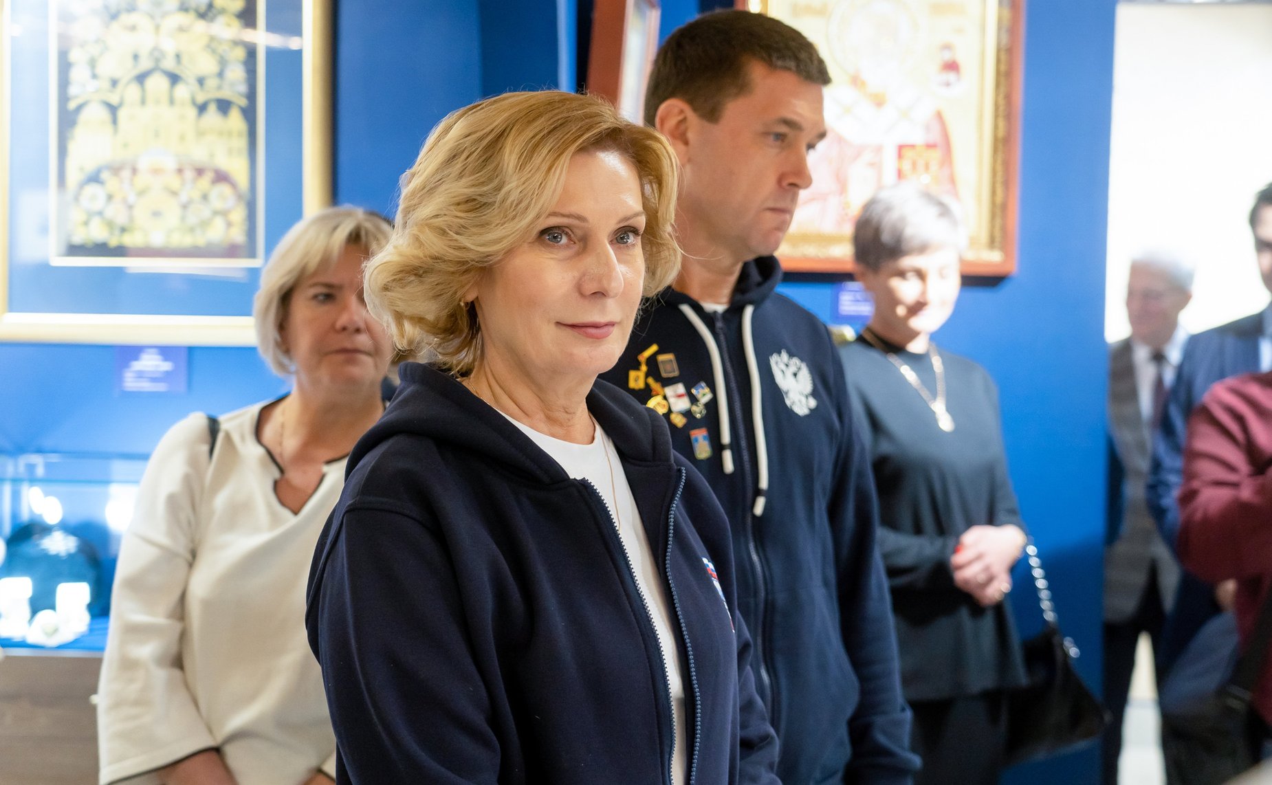 Сенаторы РФ посетили музей «Золотного шитья» (г. Торжок) и обсудили вопросы сохранения и развития народных художественных промыслов