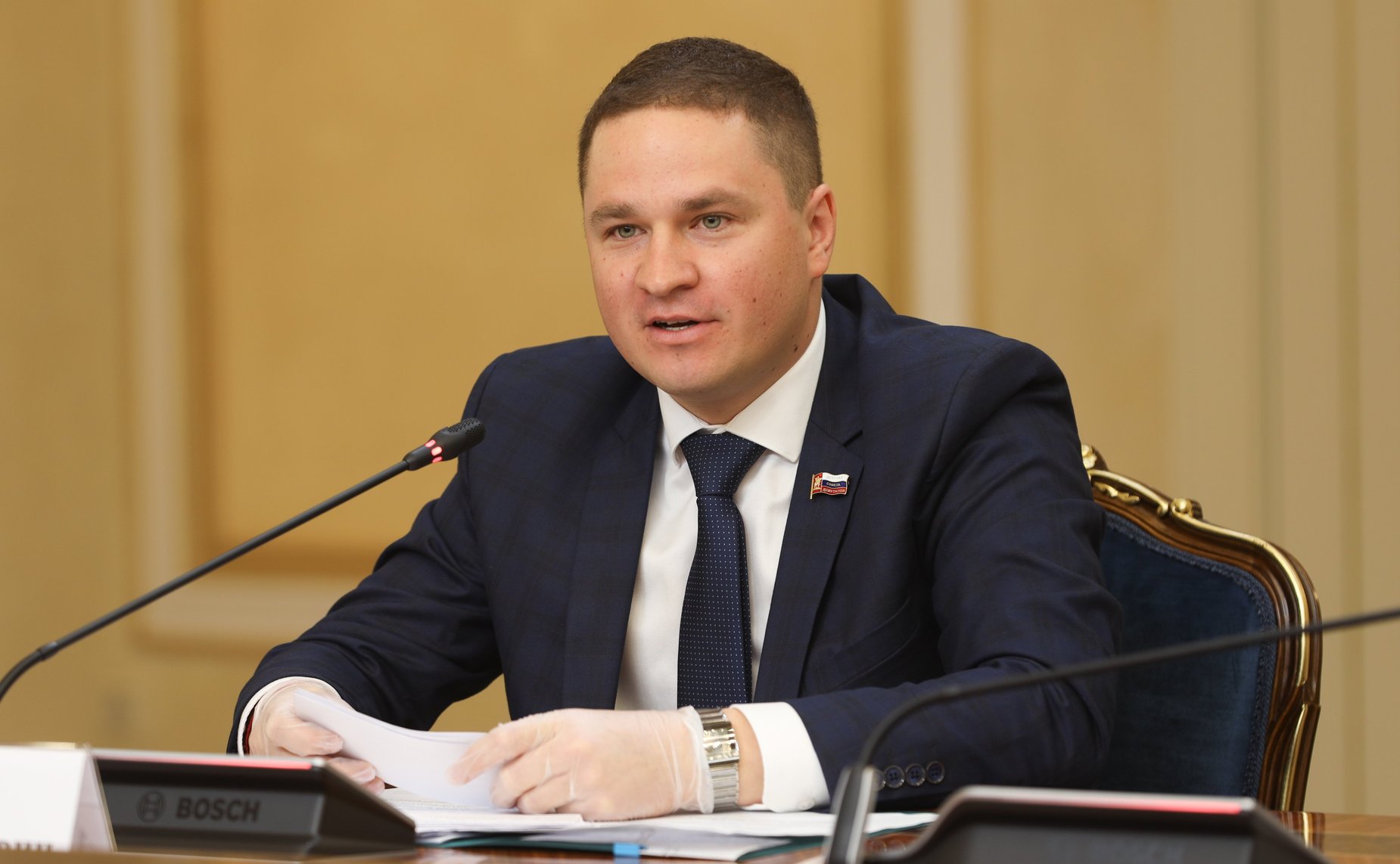 Встреча Председателя Совета Федерации Валентины Матвиенко с молодыми парламентариями