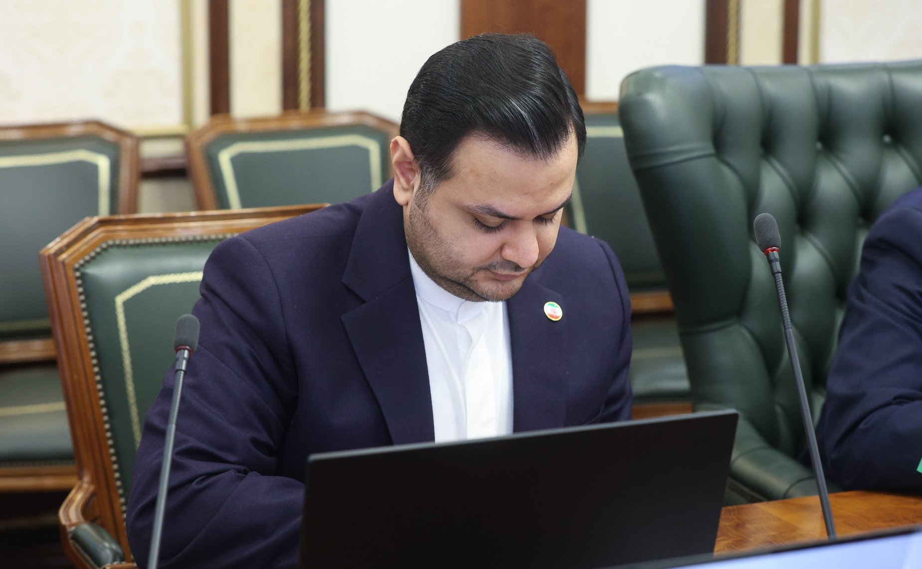 Встреча заместителя Председателя Совета Федерации Константина Косачева с Чрезвычайным и Полномочным Послом Исламской Республики Иран в Российской Федерации Каземом Джалали