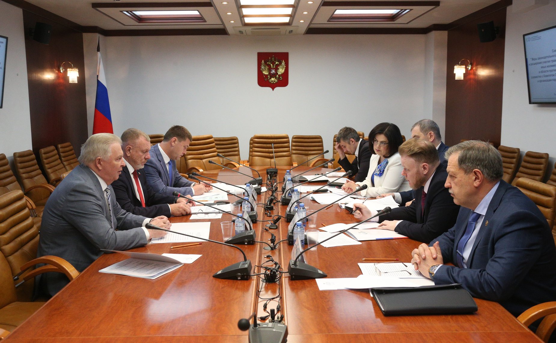 Совещание Комитета СФ по социальной политике совместно с Комитетом СФ по регламенту и организации парламентской деятельности