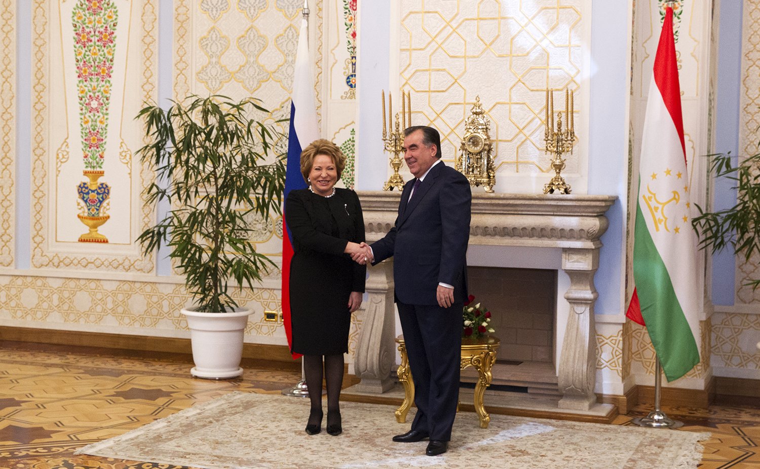 В. Матвиенко Визит делегации Совета Федерации во главе с Председателем СФ в Таджикистан 31