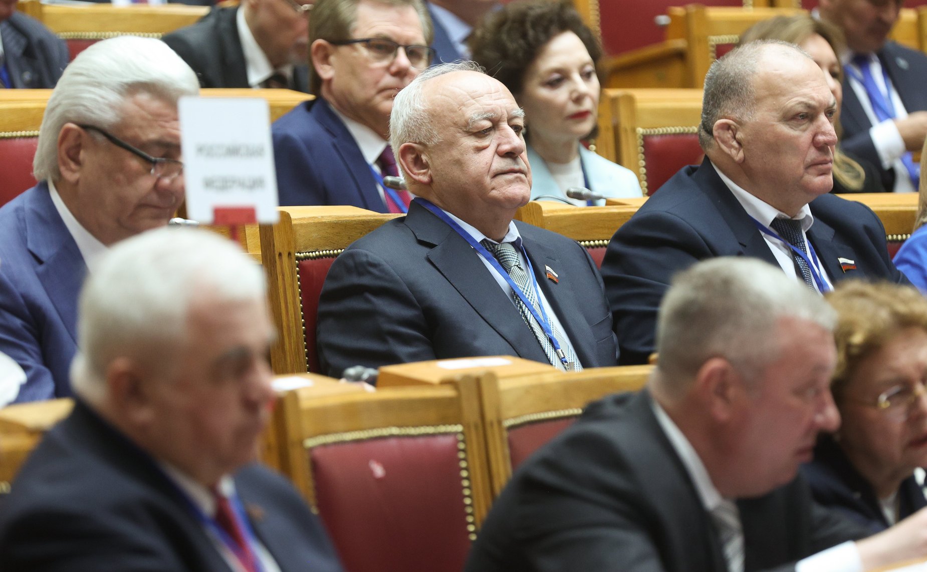 Торжественное заседание Межпарламентской Ассамблеи государств-участников СНГ, посвящённое 80-летию Победы в Великой Отечественной войне