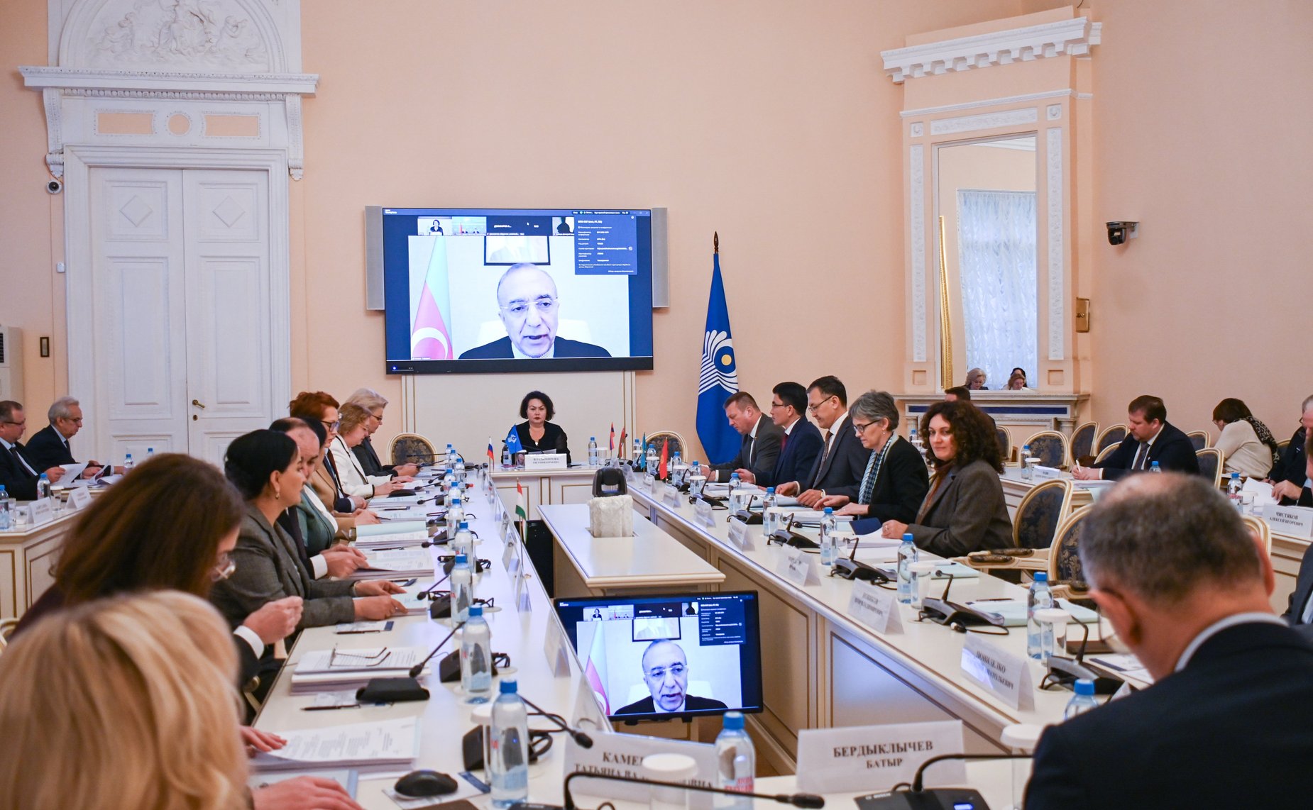 Заседание Постоянной комиссии МПА СНГ по социальной политике и правам человека