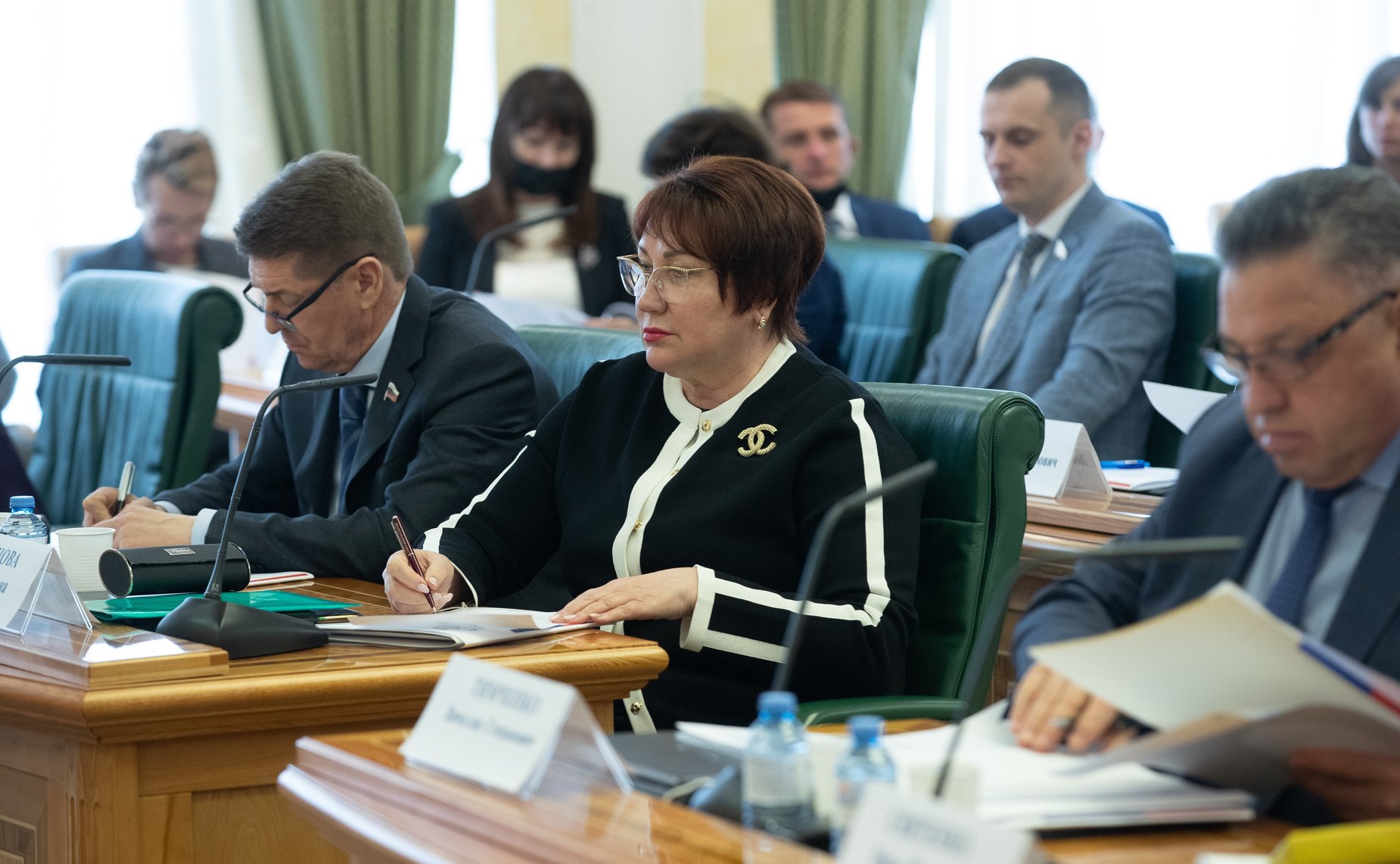 Встреча сенаторов РФ с Министром сельского хозяйства РФ Дмитрием Патрушевым в рамках подготовки «правительственного часа» на 502-м заседании Совета Федерации