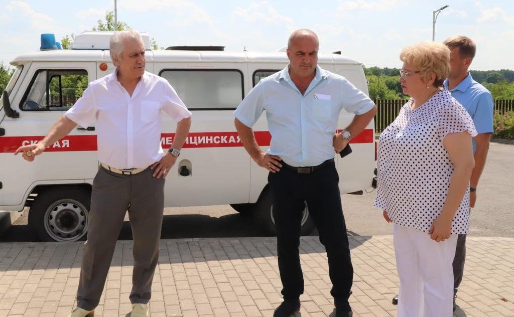 Оксана Хлякина в рамках работы в регионе совершила поездку в Елецкий район
