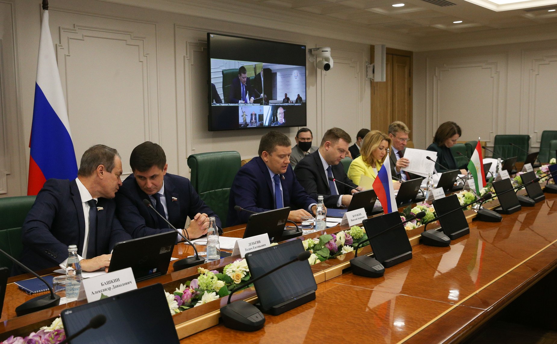 Заседание второго Организационного комитета VII Межпарламентского форума «Россия-Таджикистан: потенциал межрегионального сотрудничества»