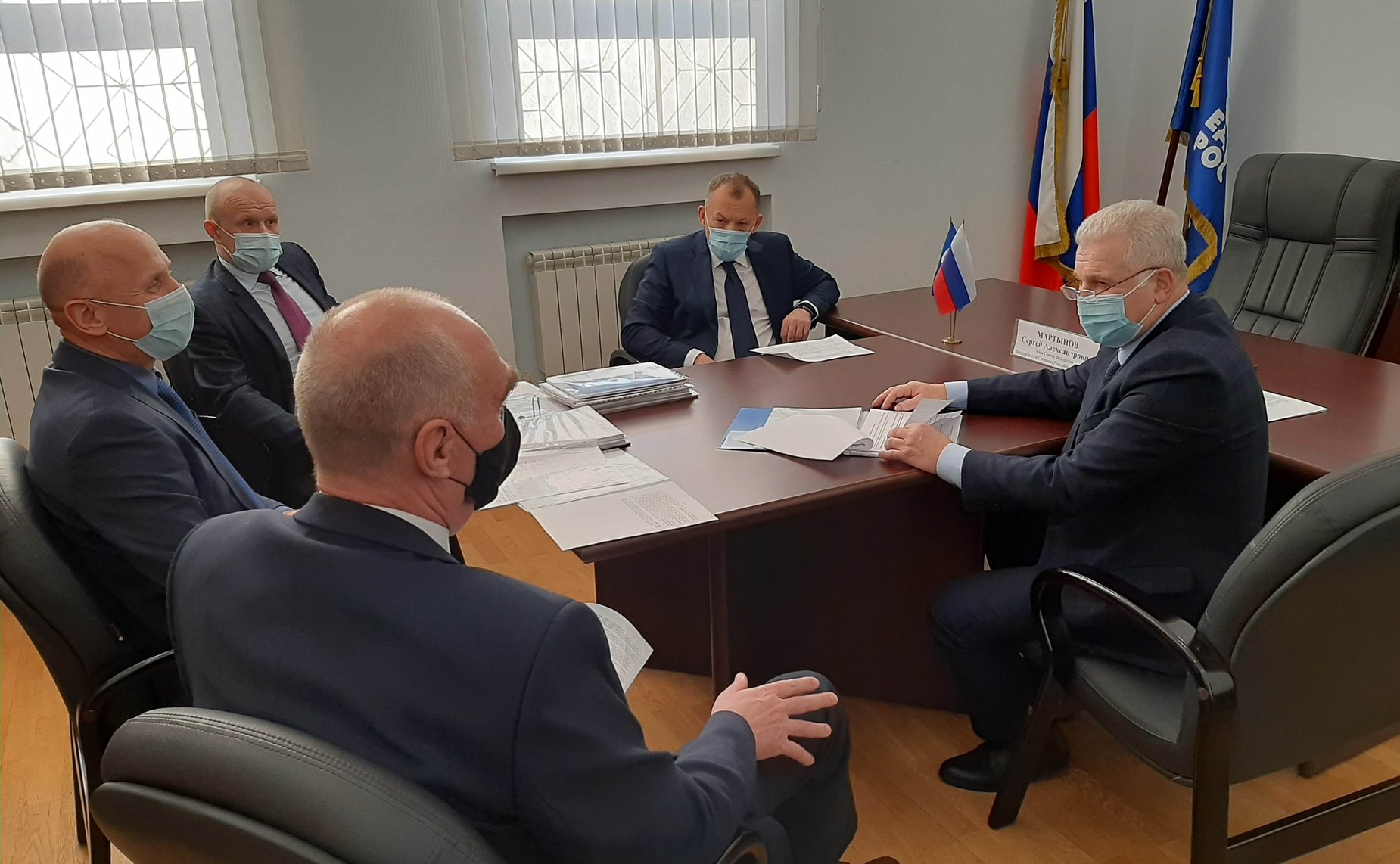 Сергей Мартынов провел прием граждан в Йоркар-Оле