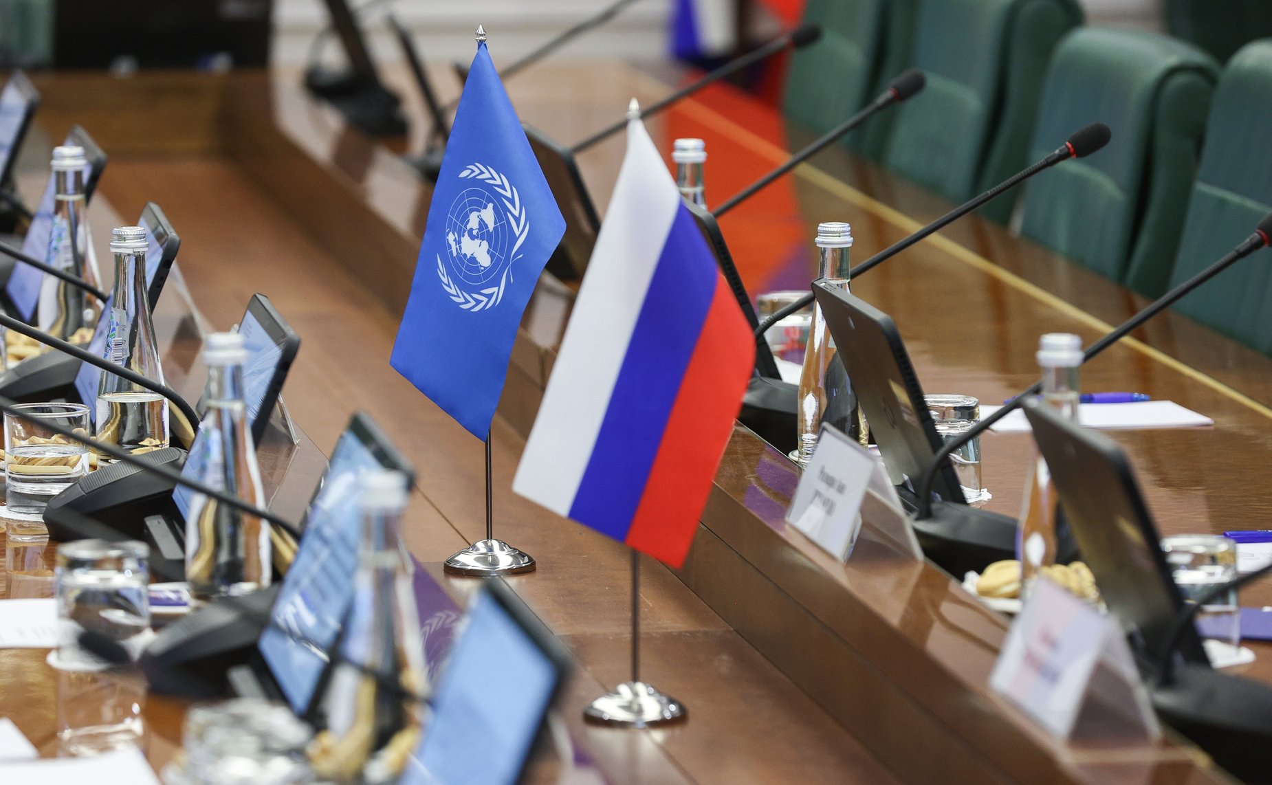 Встреча председателя Комитета СФ по международным делам Григория Карасина с заместителем Генерального секретаря ООН по политическим вопросам и миростроительству