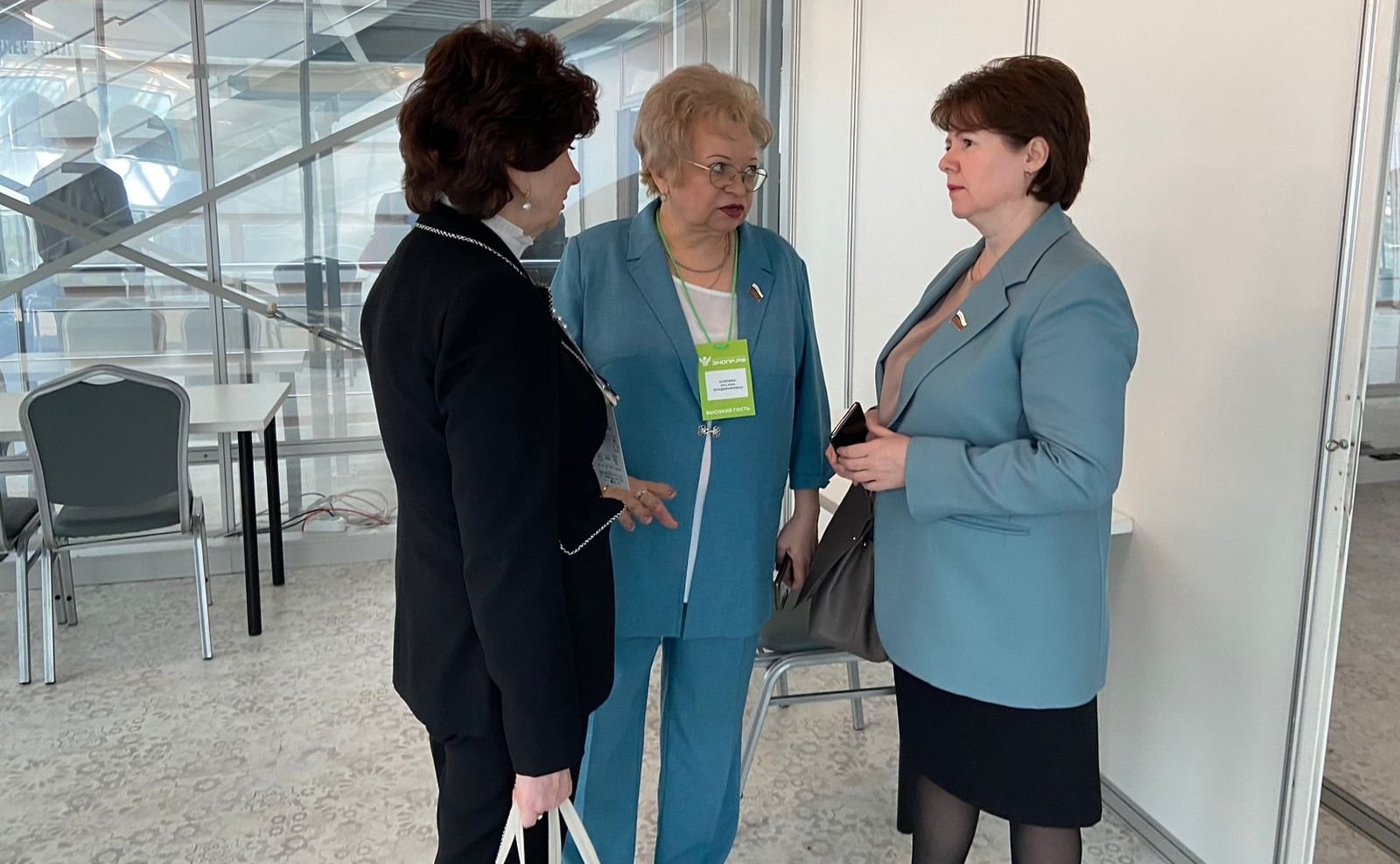 Оксана Хлякина и Анастасия Жукова приняли участие в открытии XIX Всероссийского форума «Здоровье нации — основа процветания России»