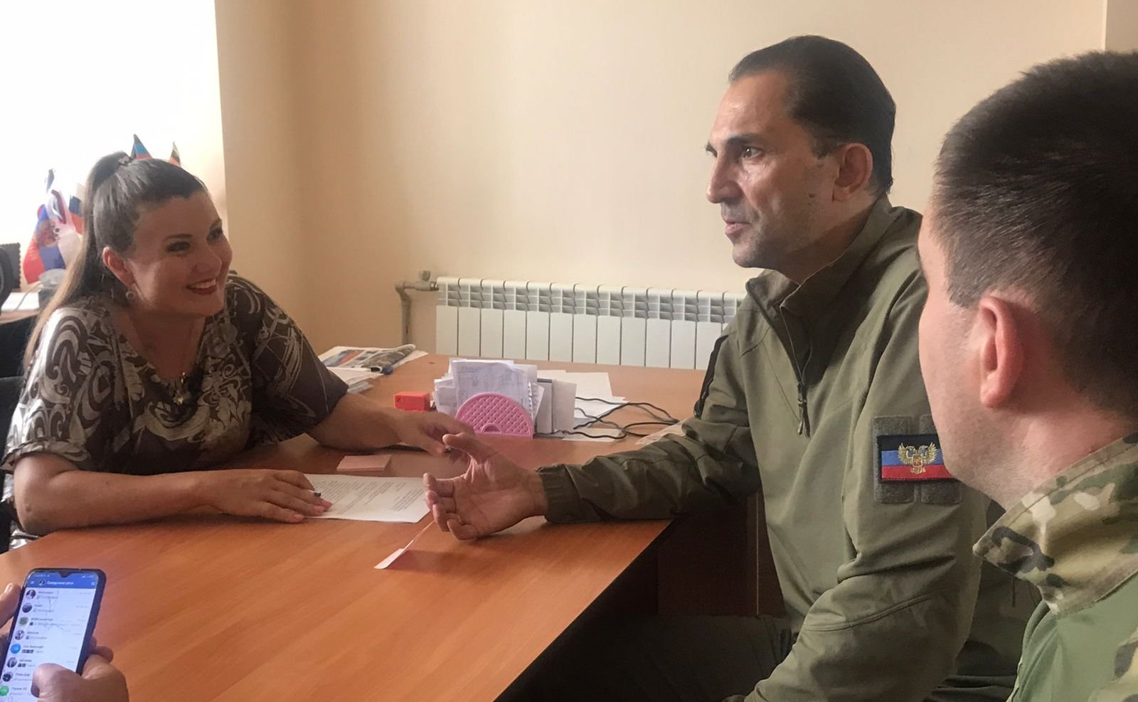 Андрей Хапочкин ознакомился с ходом строительства и выполнения ремонтных работ в Шахтерском районе нового субъекта РФ