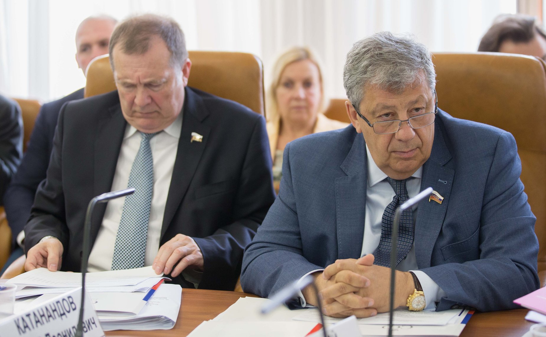 С. Катанандов и А. Чернецкий