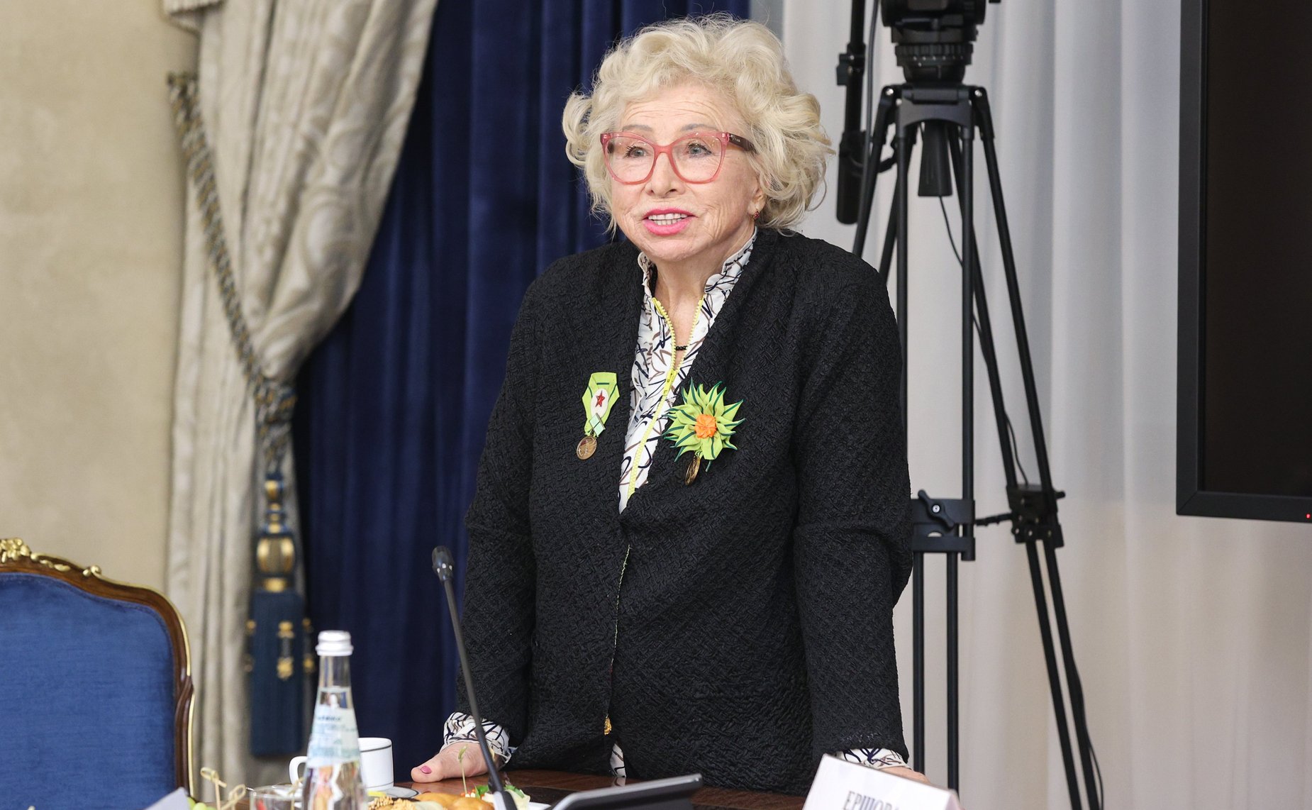 Встреча Председателя Совета Федерации Валентины Матвиенко с делегацией общества «Жители блокадного Ленинграда» Санкт-Петербурга