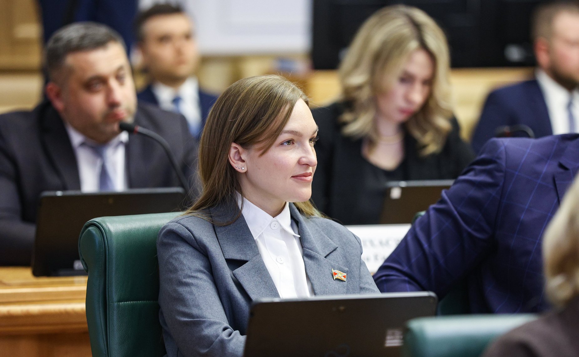 Встреча Константина Косачева с членами Палаты молодых законодателей при Совете Федерации