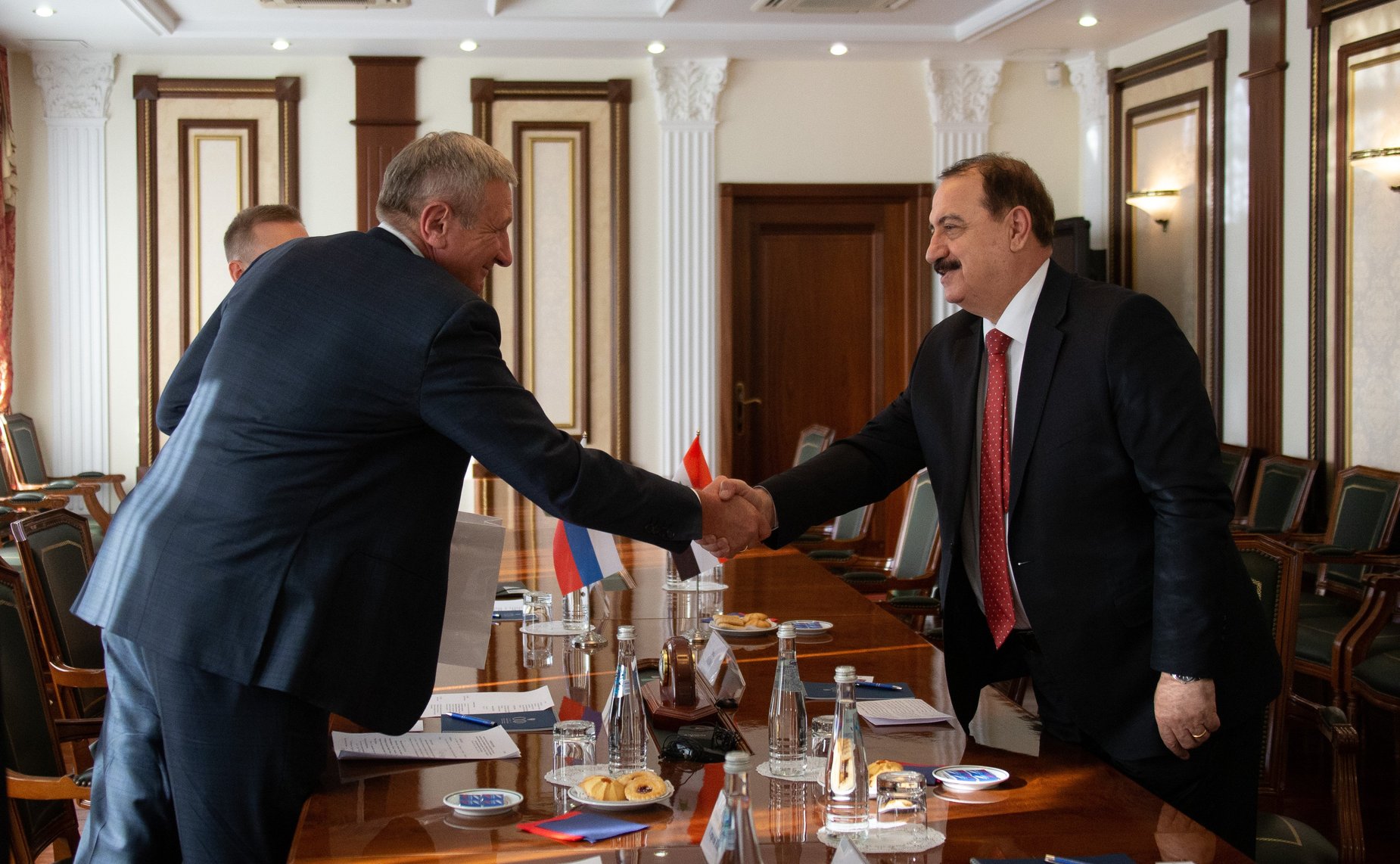 Встреча сенаторов с Чрезвычайным и Полномочным Послом Сирийской Арабской Республики в РФ