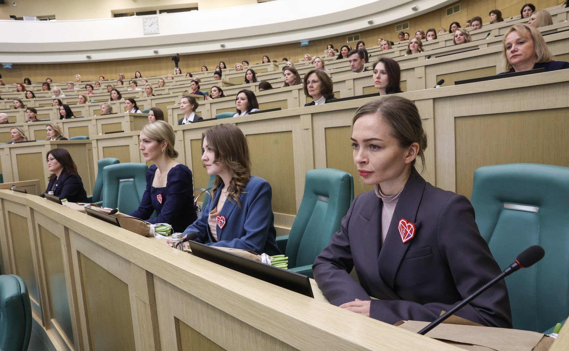 Встреча Председателя Совета Федерации Валентины Матвиенко с женщинами-предпринимателями «Голос женского бизнеса»