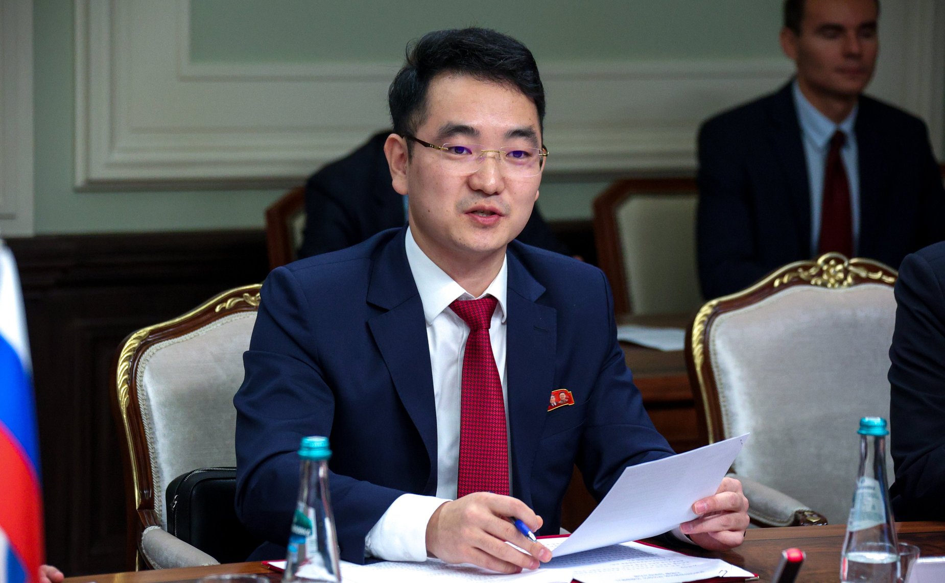 Инна Святенко провела встречу с руководителем группы содействия развитию корейско-российской дружбы в Верховном народном собрании Корейской Народно-Демократической Республики