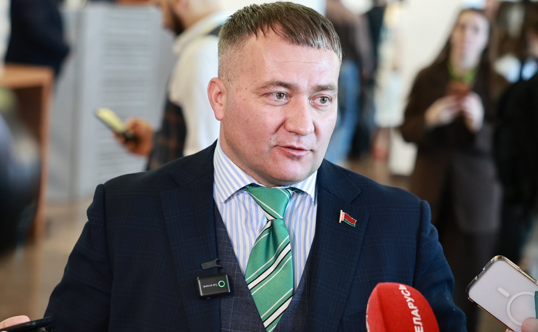 Пресс-подход по итогам пленарного заседания на тему «Туристическая отрасль на пространстве Содружества: актуальные задачи развития»