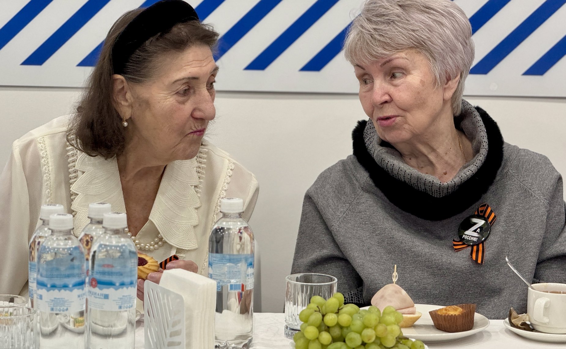 Татьяна Сахарова в рамках работы в регионе приняла участие в торжественном мероприятии с участием ветеранов-блокадников и членов общественной организации «Дети войны»