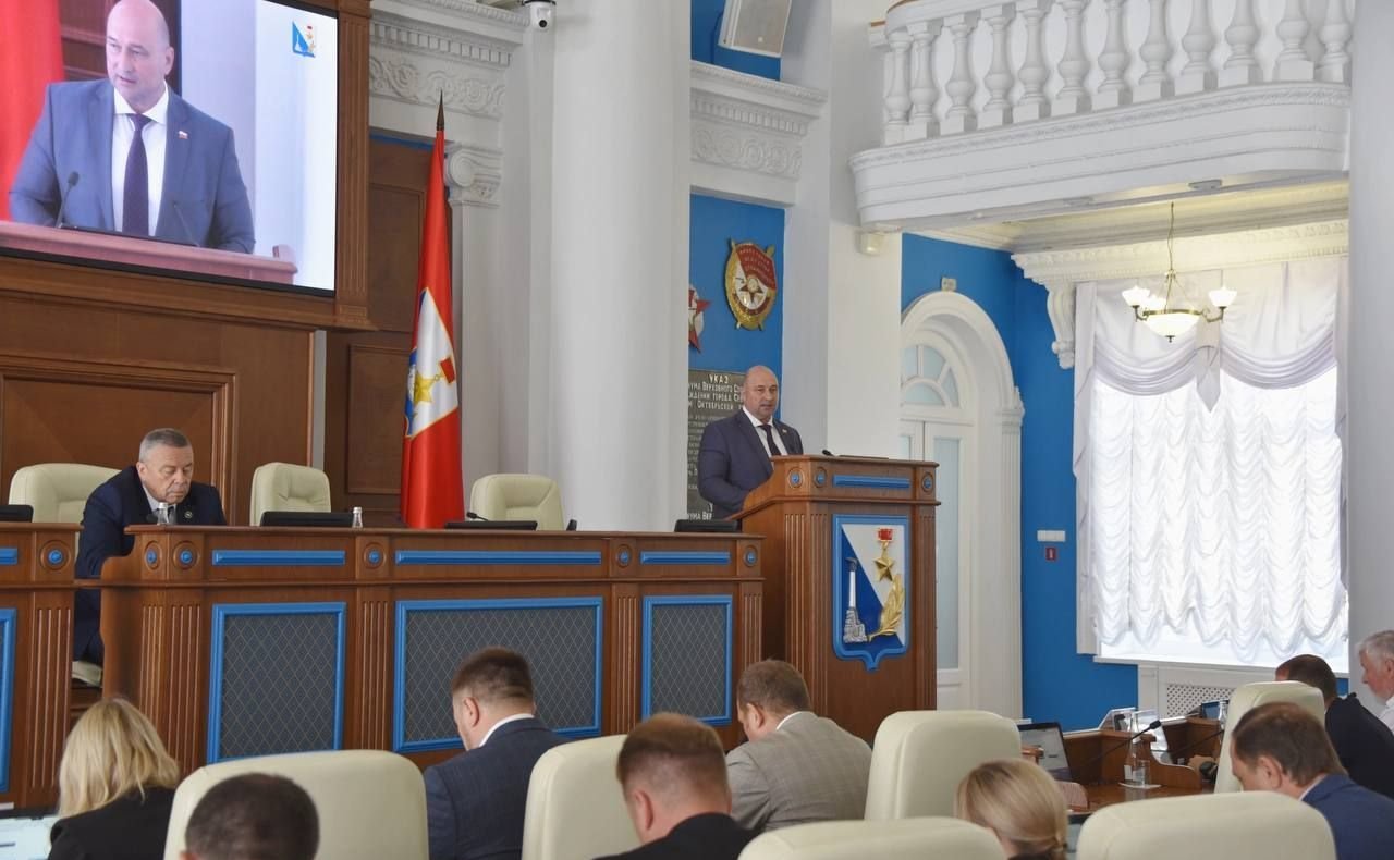 Екатерина Алтабаева приняла участие в пленарном заседании Законодательного собрания города Севастополя