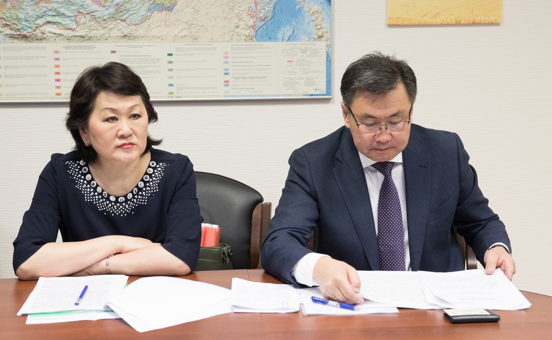 Встреча М. Щетинина с делегацией Республики Бурятия