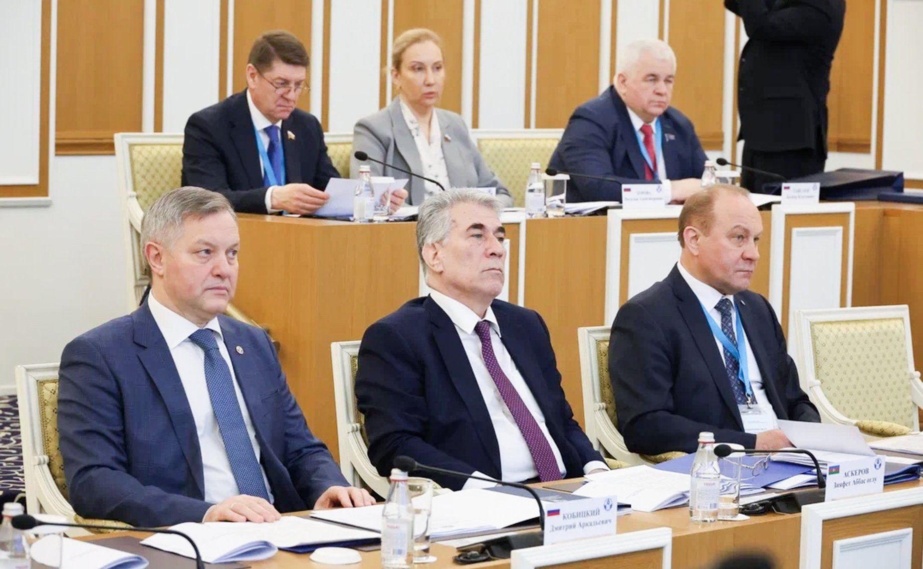 Делегация сенаторов по наблюдению за проведением референдума по принятию новой Конституции Казахстана приняла участие во встрече в Конституционном суде Республики Казахстан