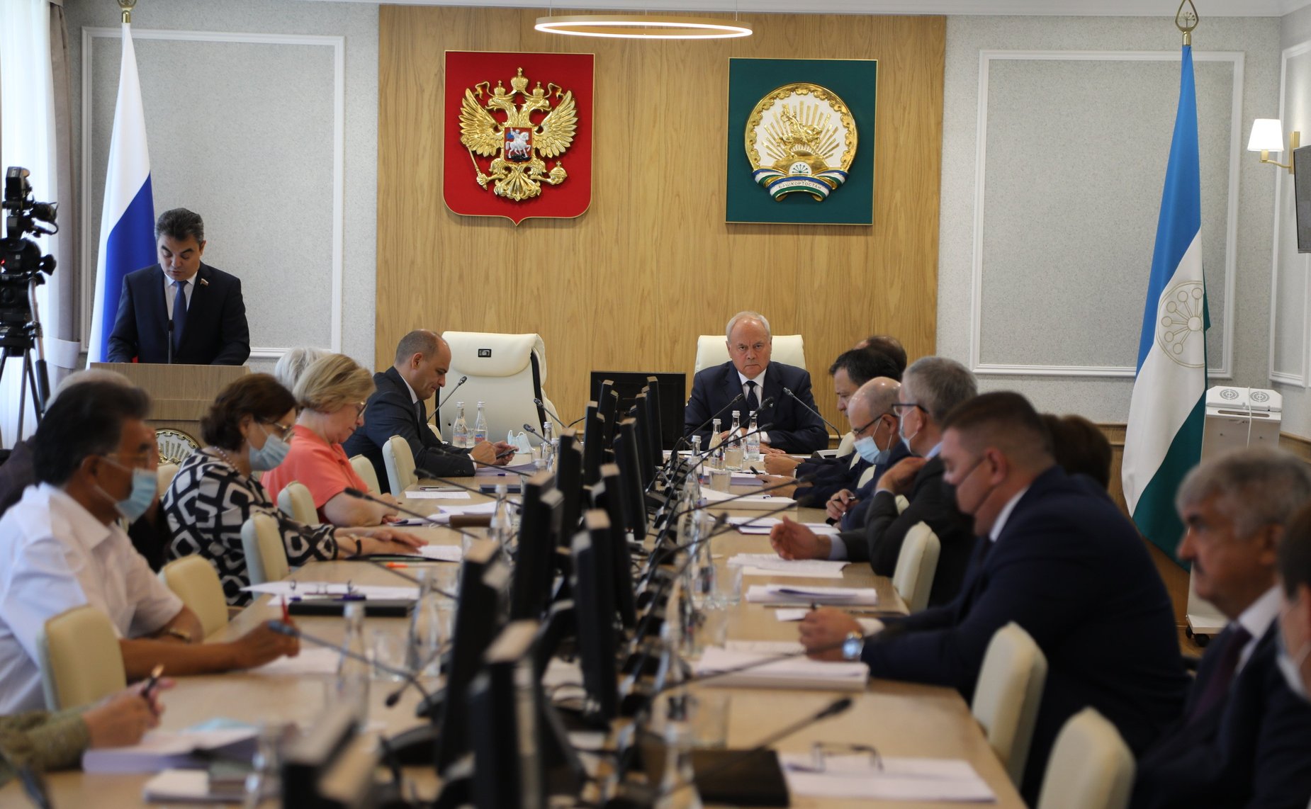 Ирек Ялалов представил информацию о своей деятельности в Совете Федерации на заседании Президиума Государственного Собрания – Курултая Республики Башкортостан