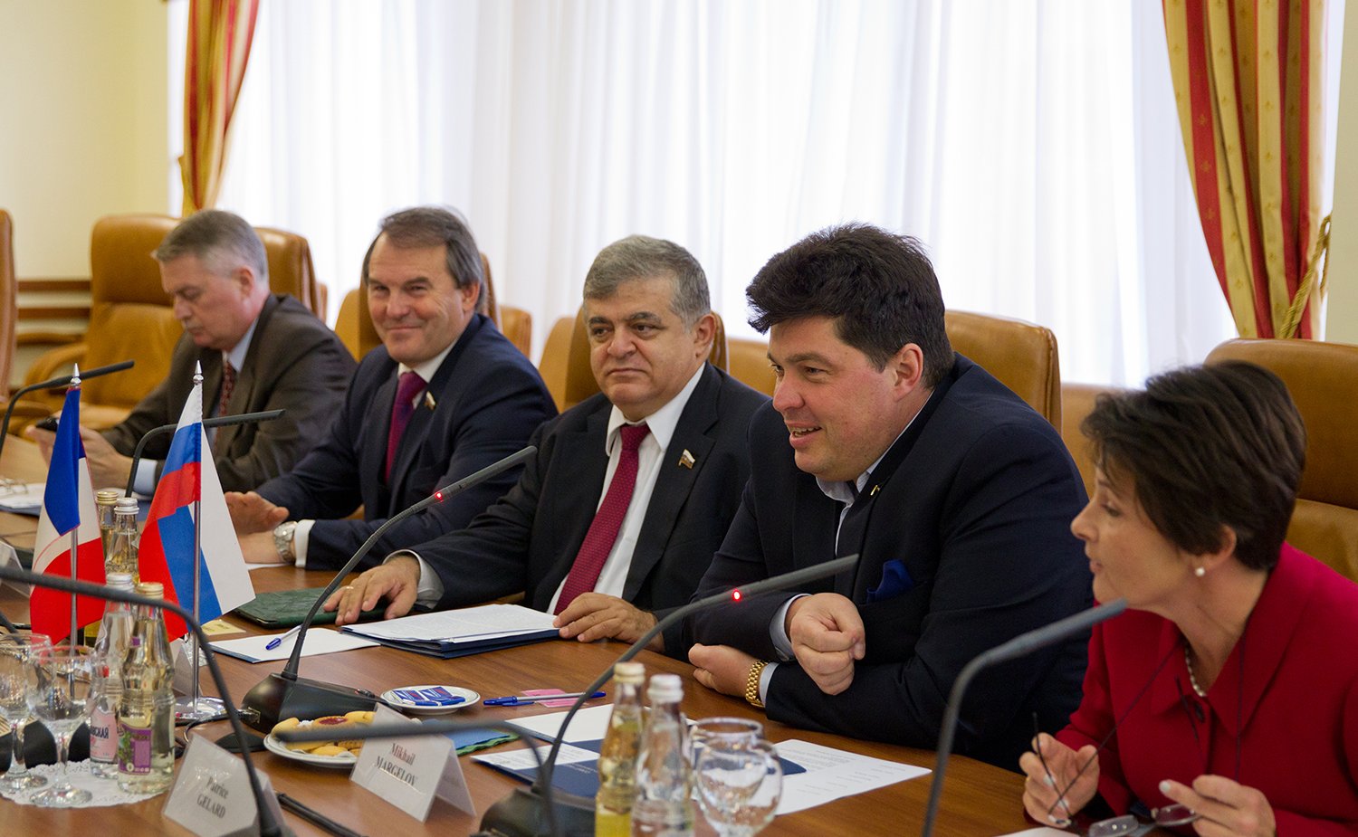 Встреча с председателем группы дружбы «Франция – Россия» в Сенате Французской Республики Патрисом Желяром-2