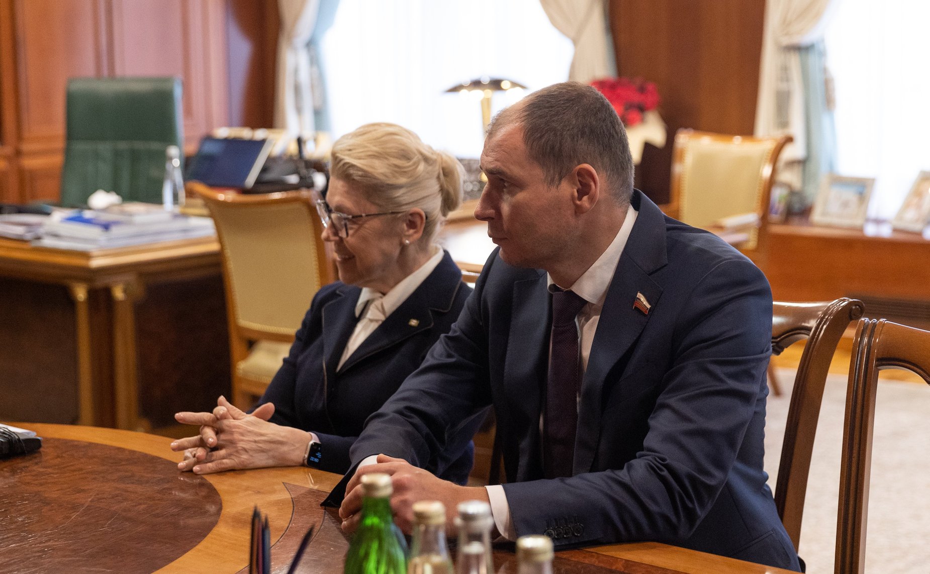 В рамках Дней Омской области Председатель СФ Валентина Матвиенко провела встречу с руководством региона
