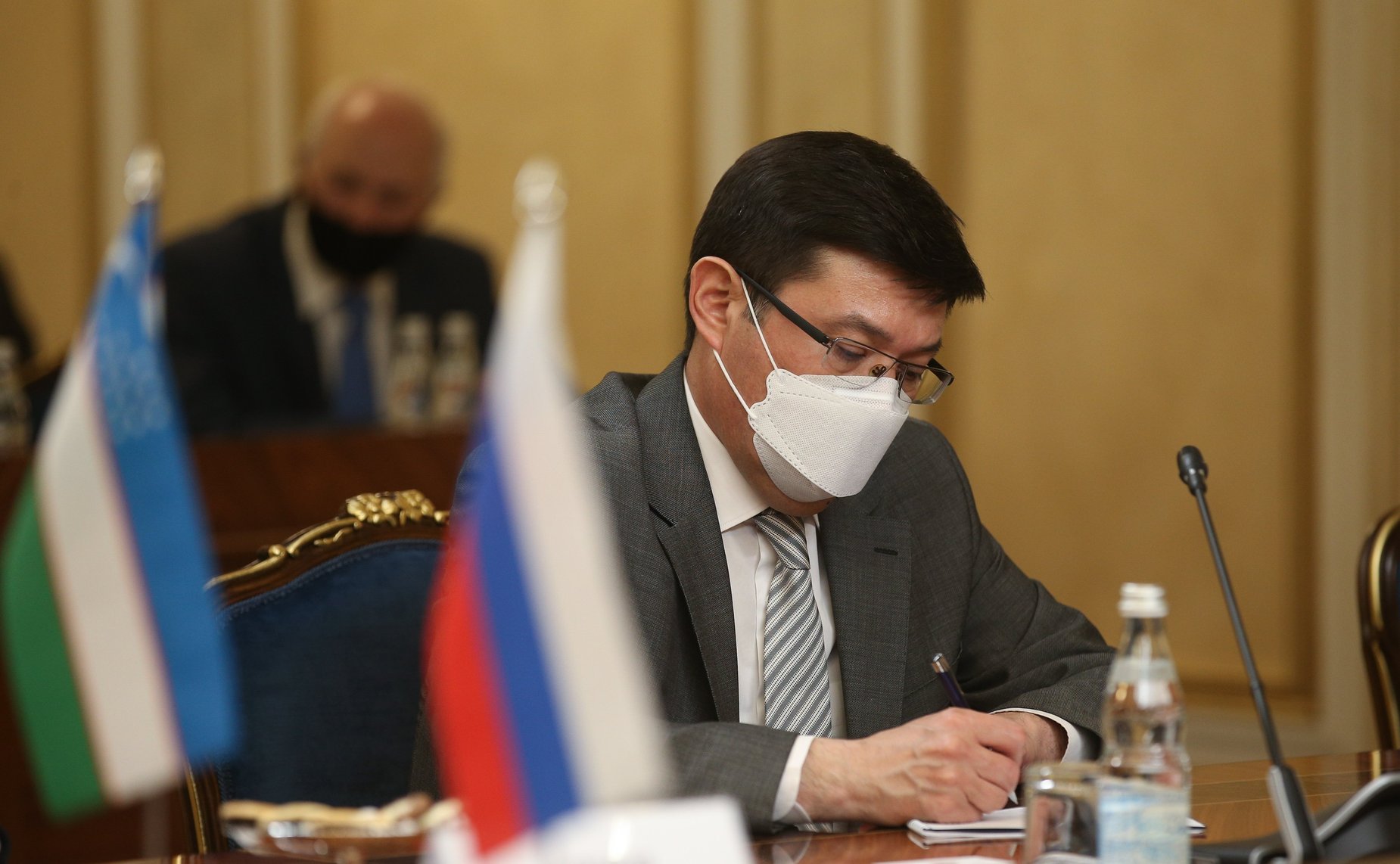 Встреча Валентины Матвиенко с Председателем Сената Олий Мажлиса Республики Узбекистан Танзилой Нарбаевой