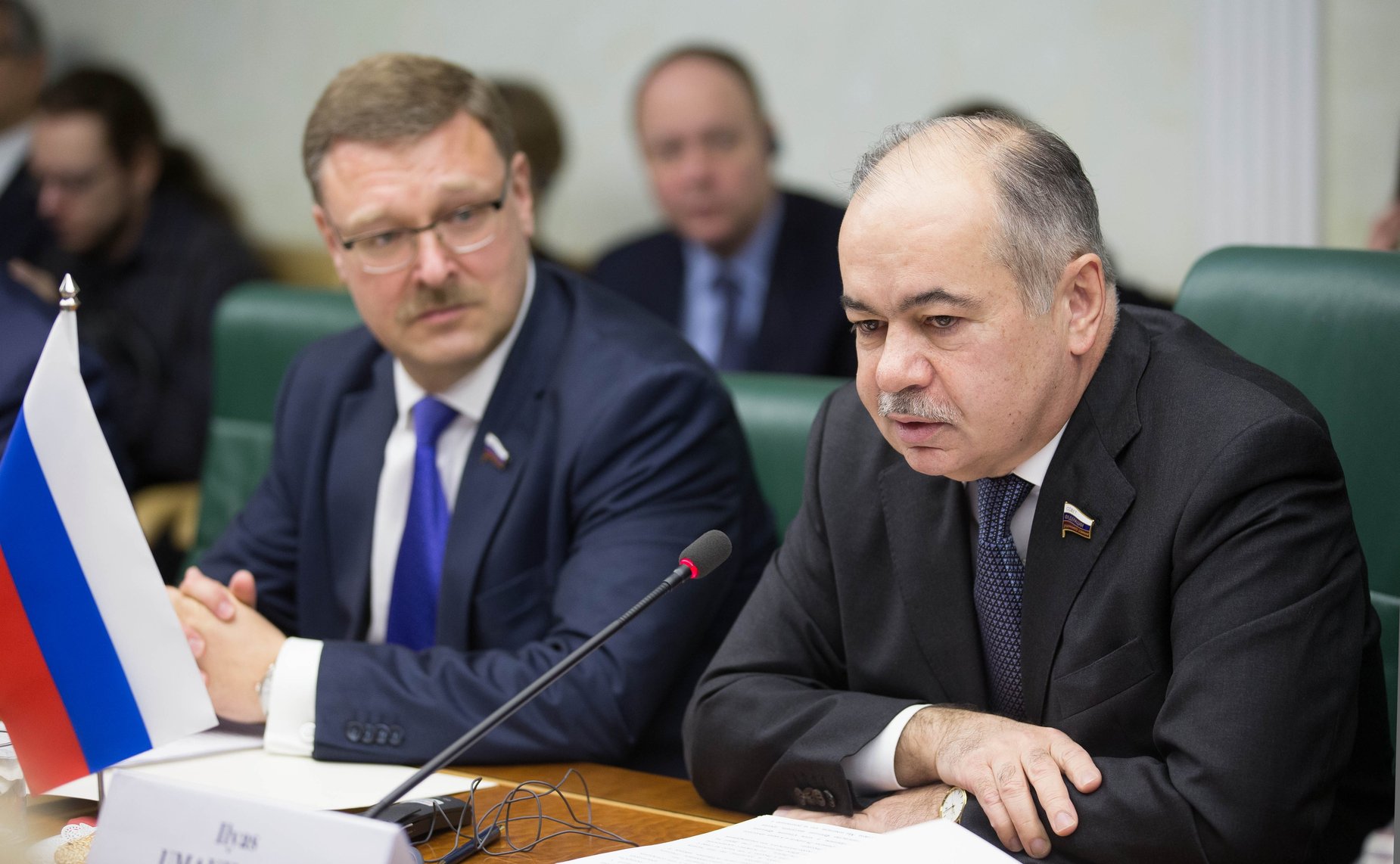 И. Умаханов и К. Косачев