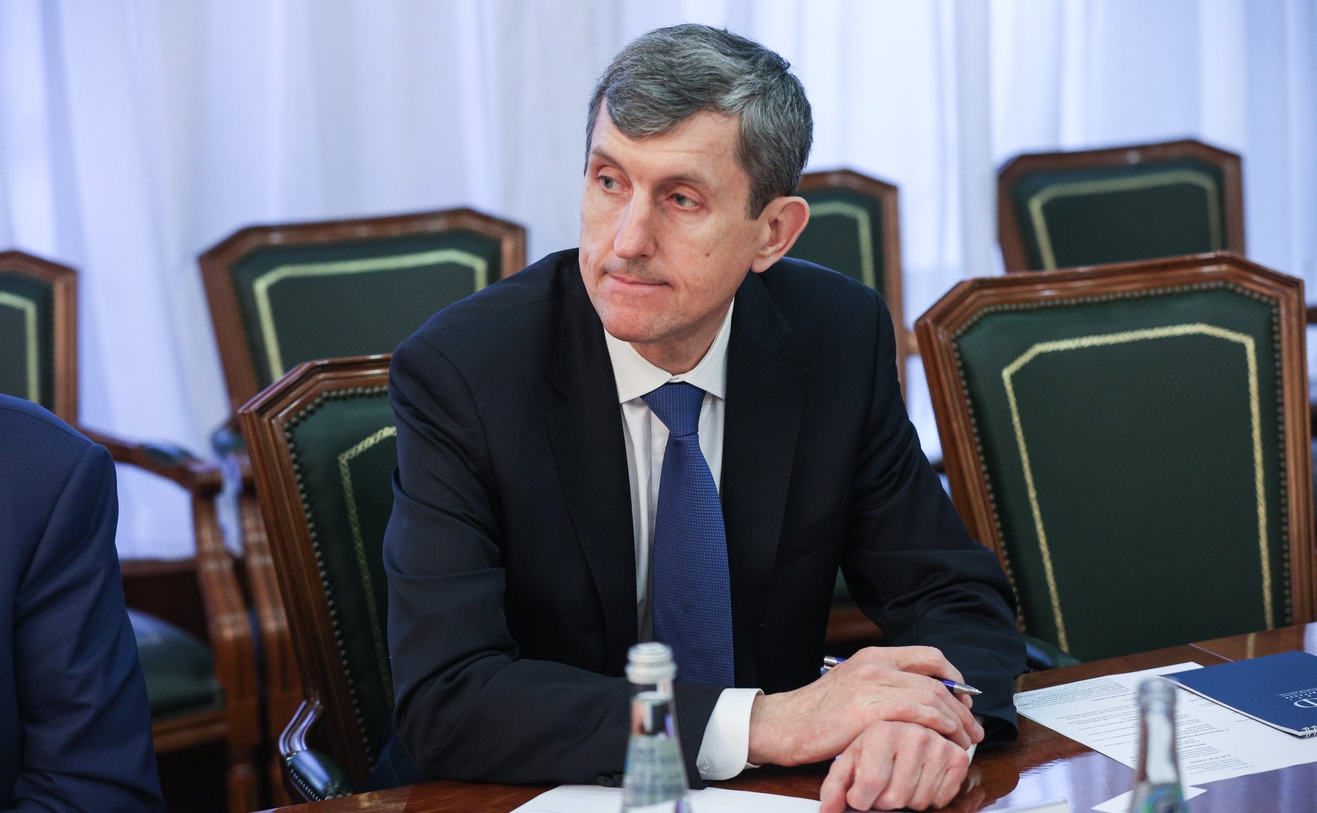 Константин Косачев провел встречу с первым заместителем Председателя Федерального сената Национального конгресса Федеративной Республики Бразилии Венезиано Виталом ду Рего