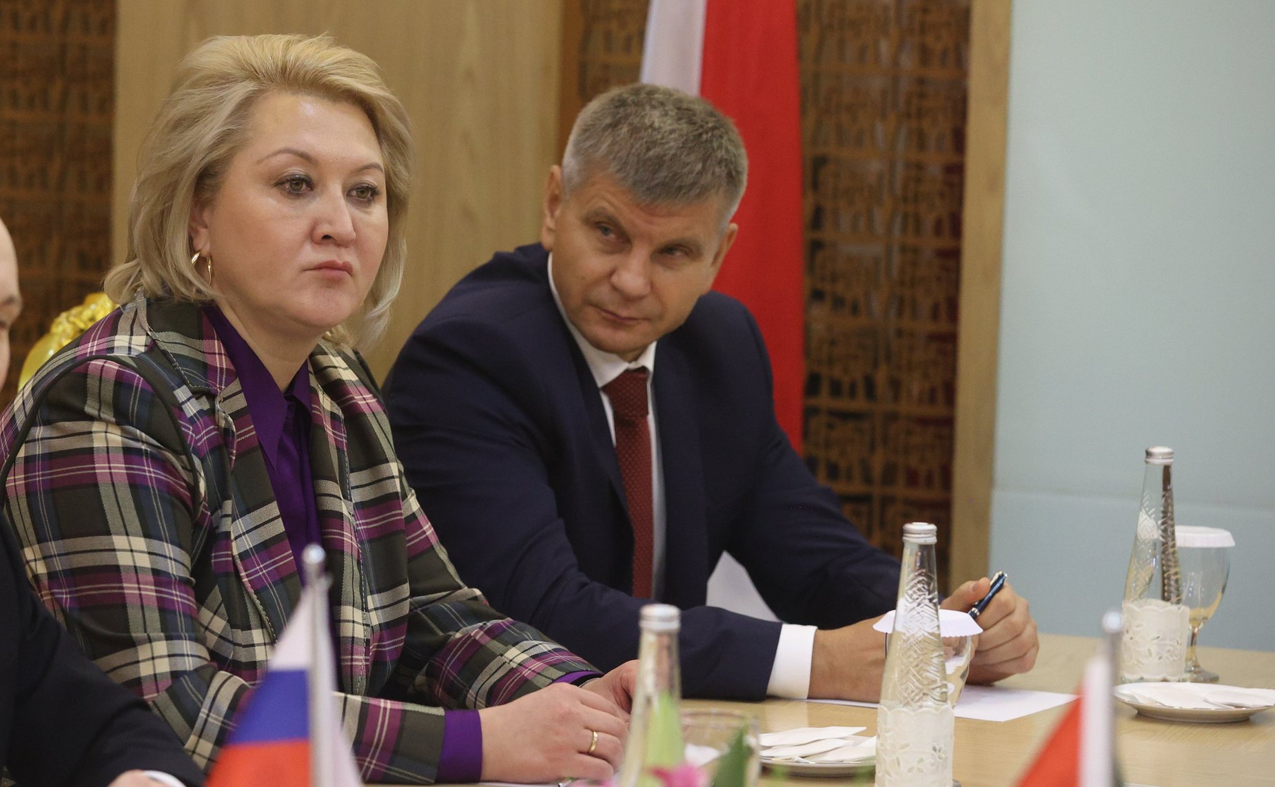 Встреча Председателя Совета Федерации Валентины Матвиенко с Председателем Федерального национального совета Объединенных Арабских Эмиратов Сакром Гобашем