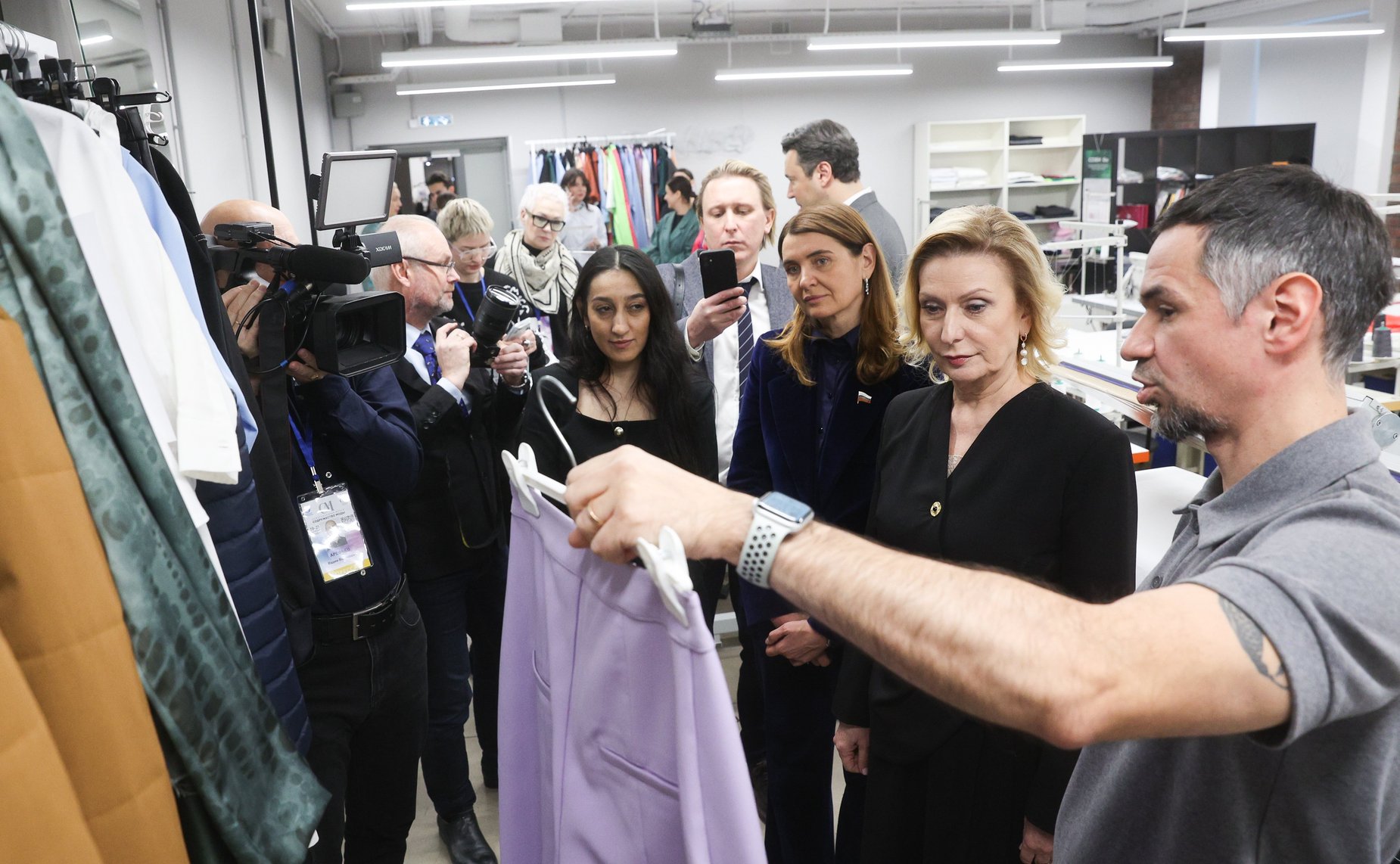 Экскурсия по пространству RASKROI. IV Международный форум «Содружество моды»